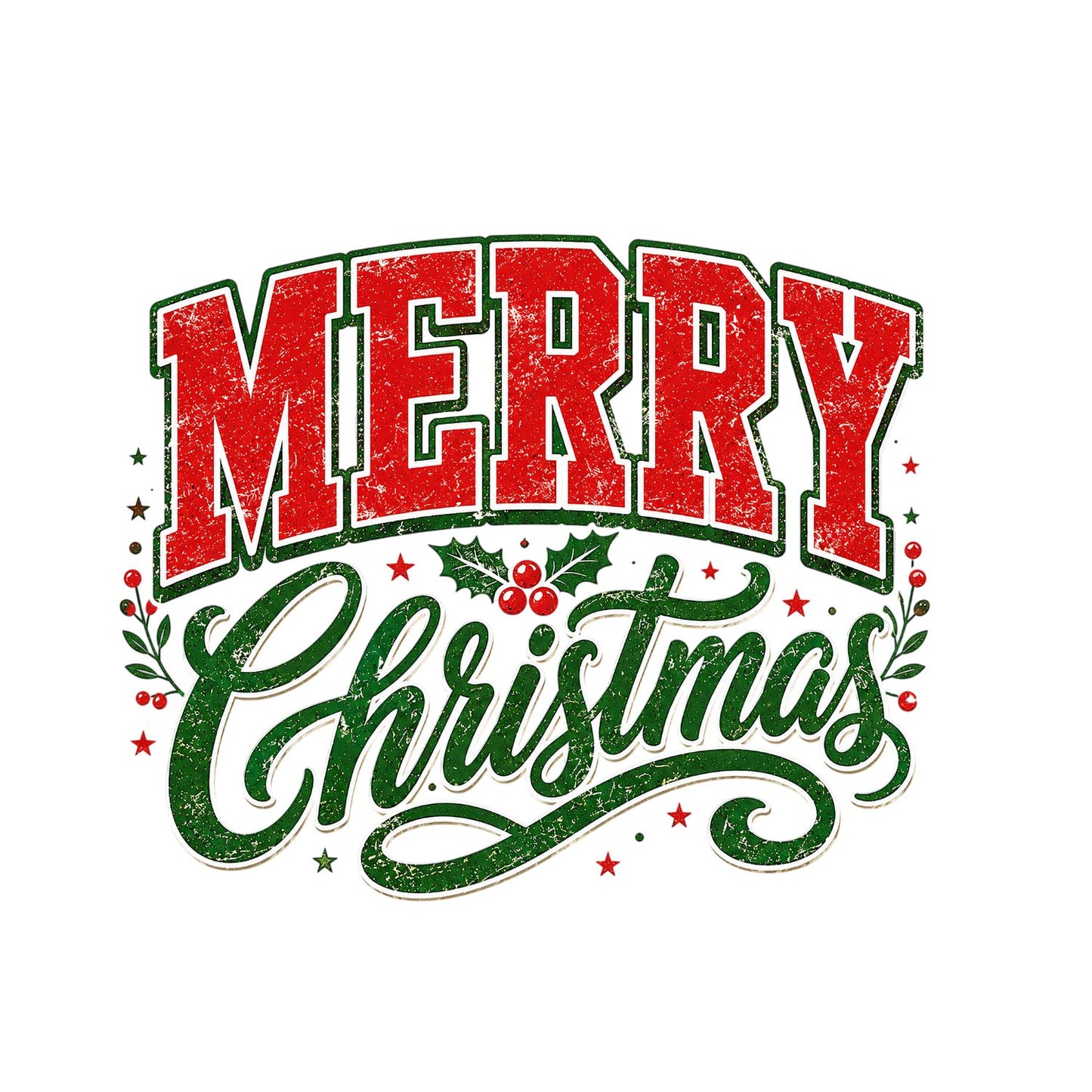 Merry Christmas T-Shirt | Xmas Graphic Tee | Holiday Shirt