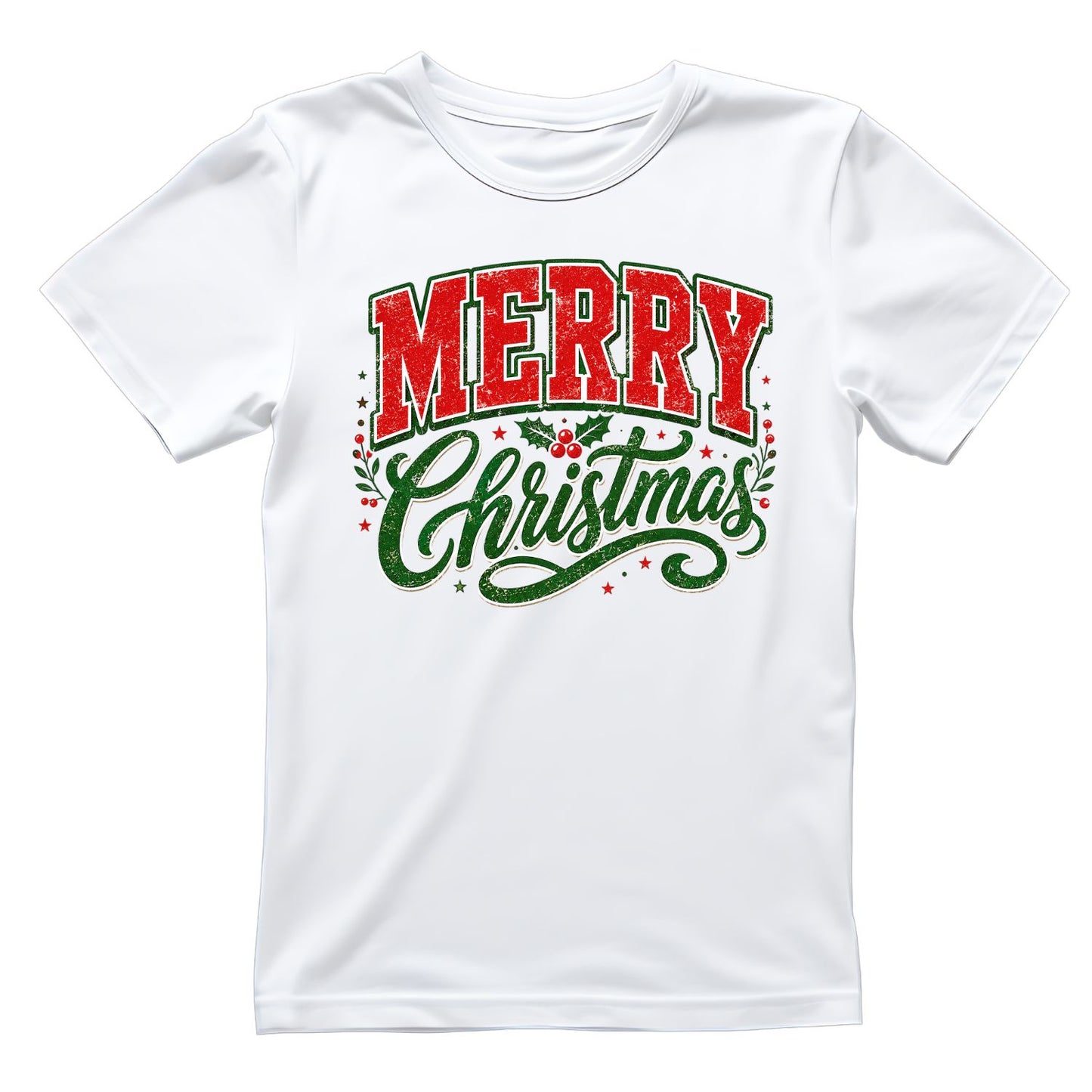 Merry Christmas T-Shirt | Xmas Graphic Tee | Holiday Shirt