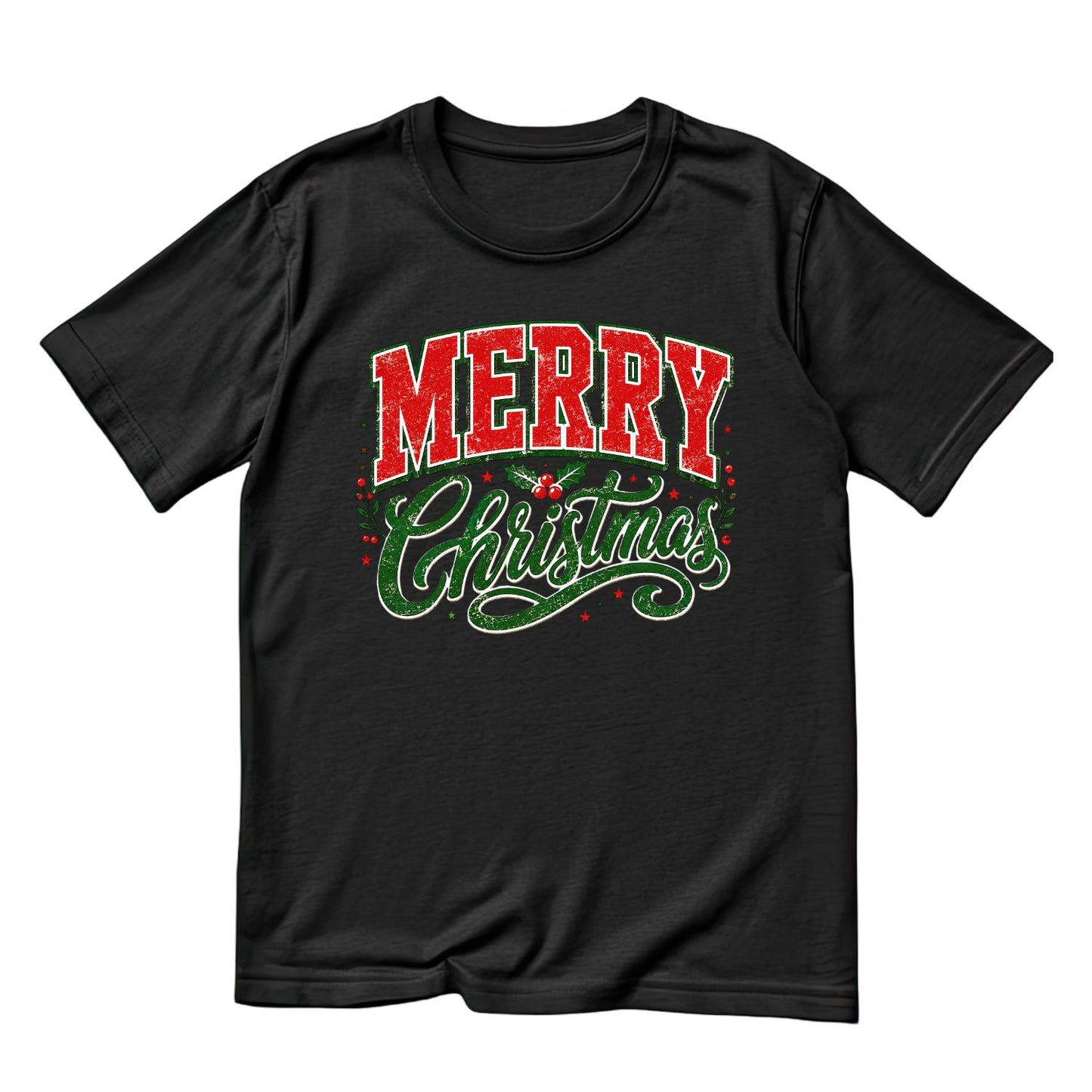 Merry Christmas T-Shirt | Xmas Graphic Tee | Holiday Shirt