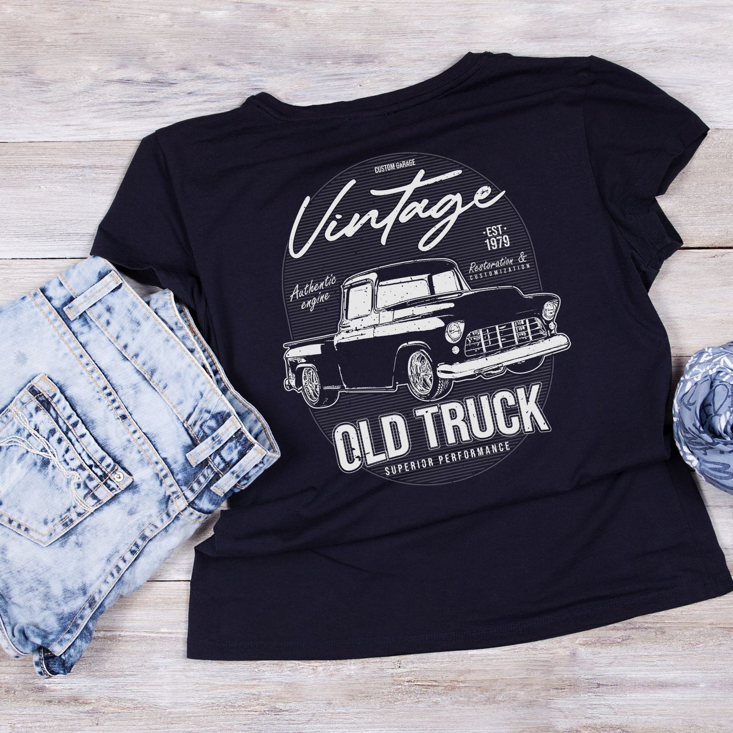 Vintage Old Truck T-Shirt | Vintage Graphic Tee | Shirt