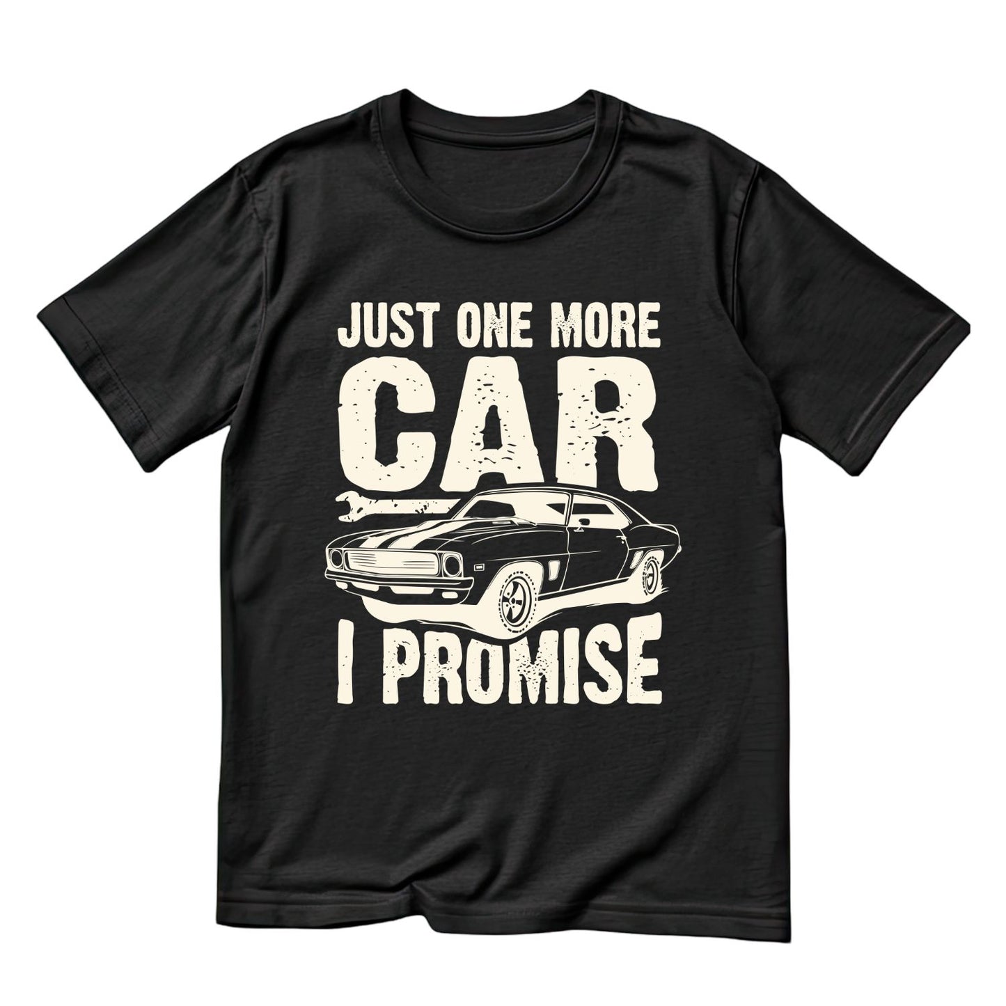 Just One More Car I Promise T-Shirt | Graphic Tee | Vintage Car Shirt