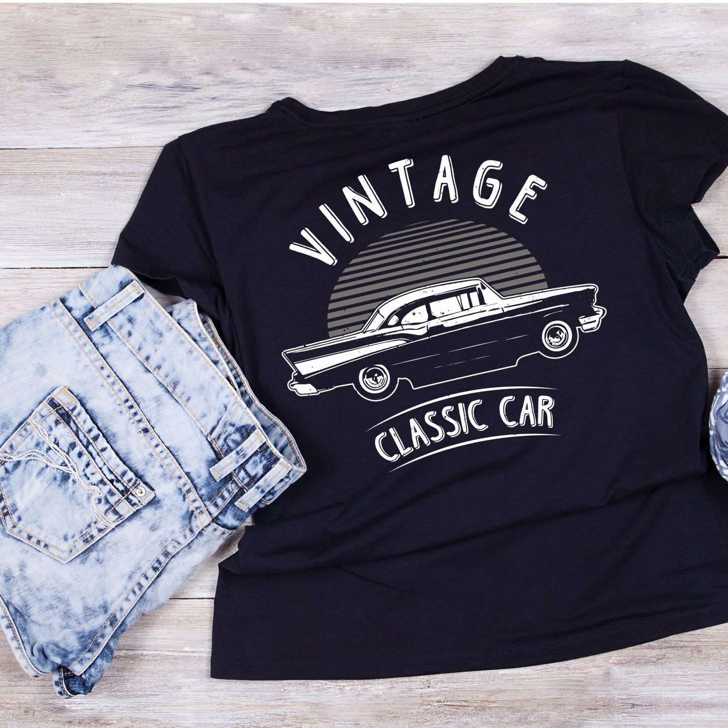 Vintage Classic Car T-Shirt | Car Graphic Tee | Vintage Shirt
