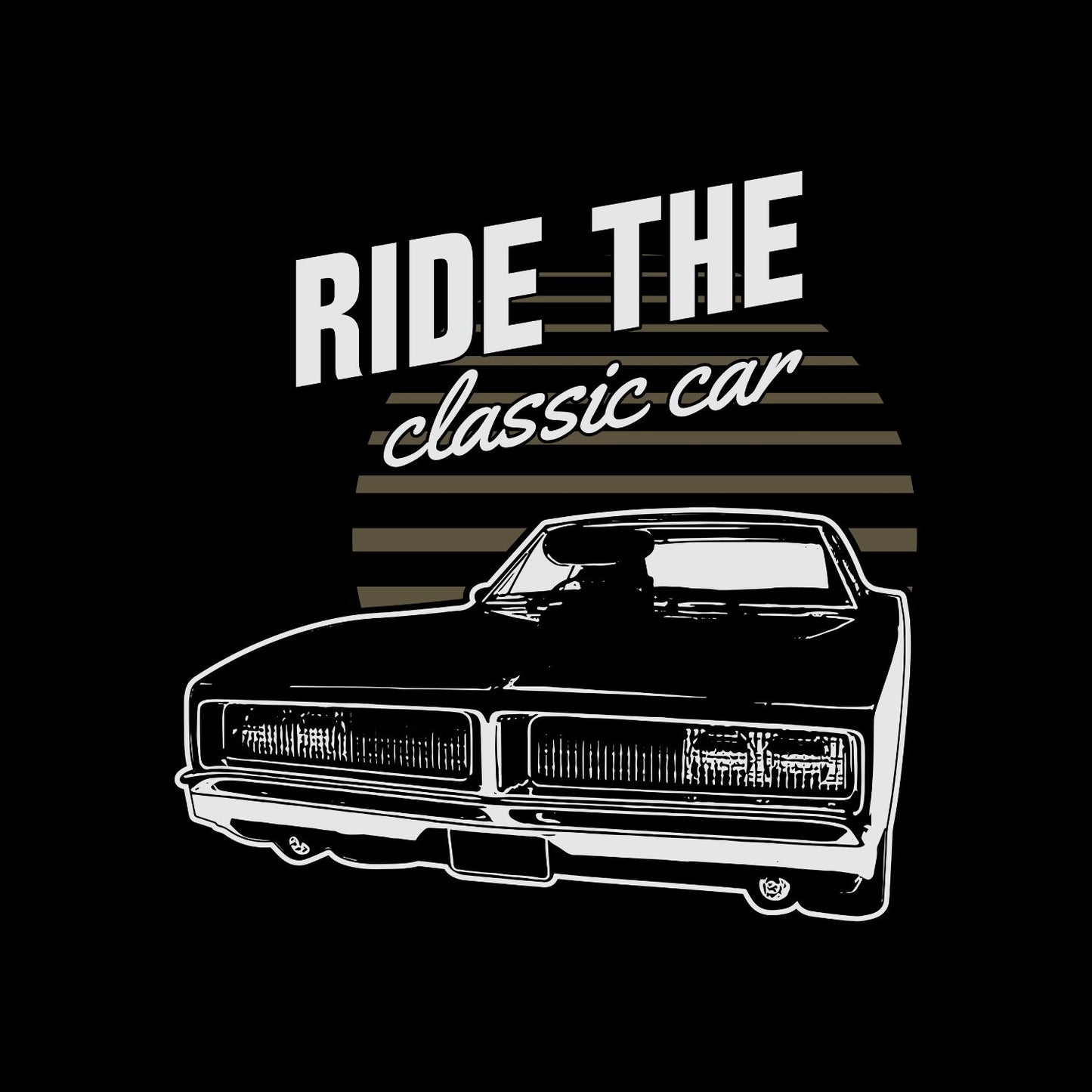 Ride The Class Car T-Shirt | Car Graphic Tee | Vintage Shirt