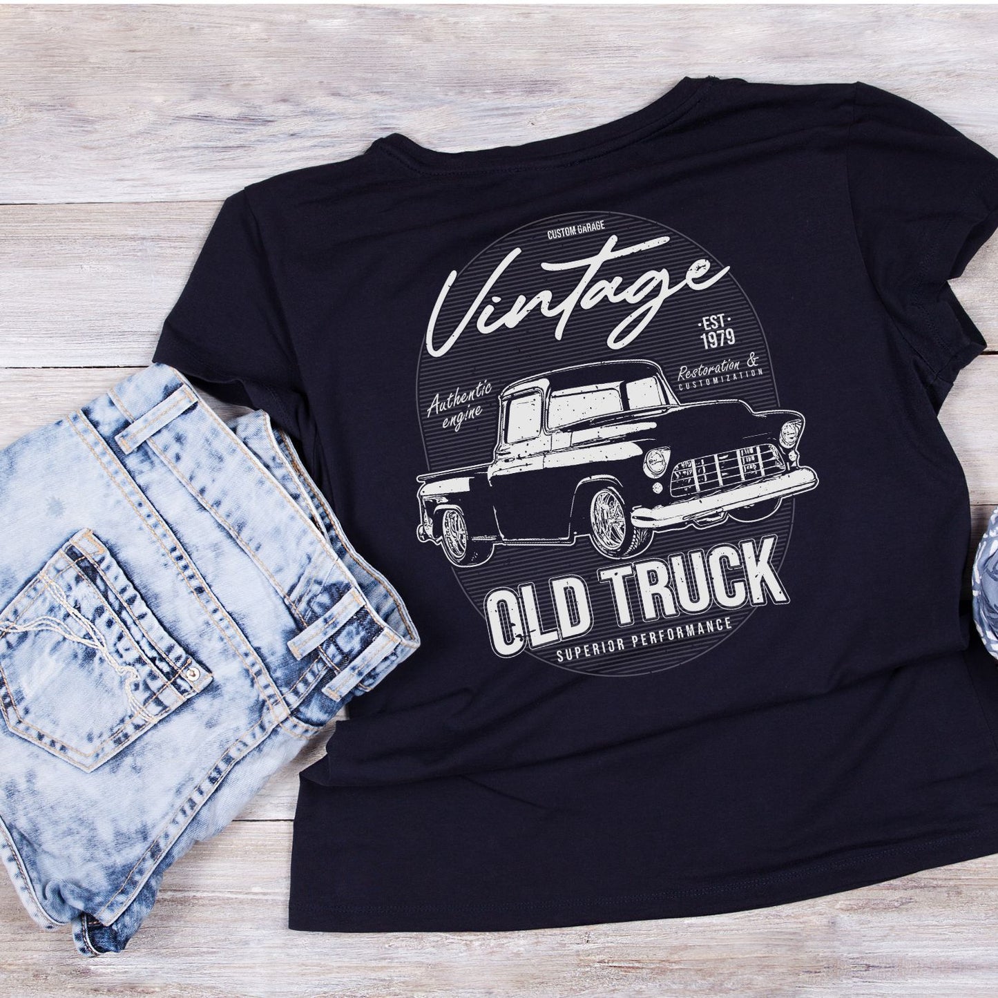 Vintage Old Truck T-Shirt | classic Graphic Tee | Vintage Shirt