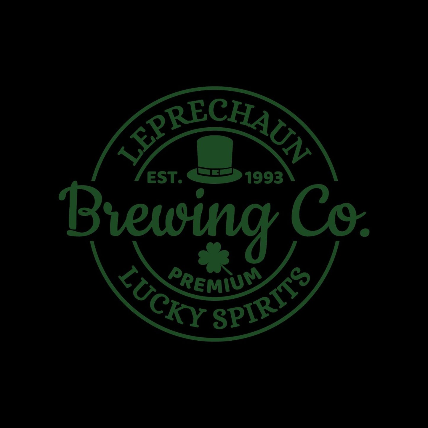 Leprechaun Brewing Co. Est. 1993 Premium Lucky Spirits T-shirt | St Patrick’s Day T-shirt | Shamrock |