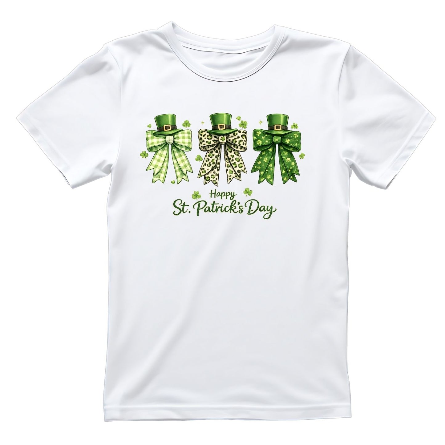 Happy St Patrick’s Day T-shirt | St Patrick’s Day T-shirt | Bows Top Hat