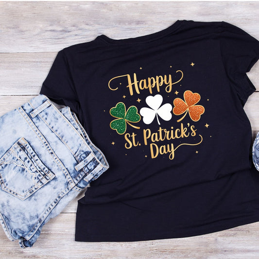Happy St. Patrick’s Day T-Shirt | St Patrick’s Day T-Shirt | Shamrock |