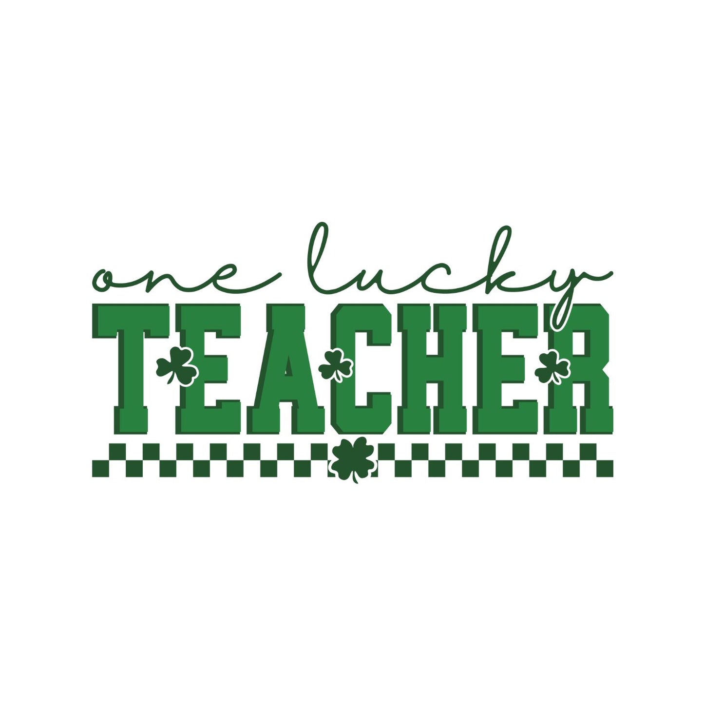 One Lucky Teacher T-shirt | St Patrick’s Day T-shirt |