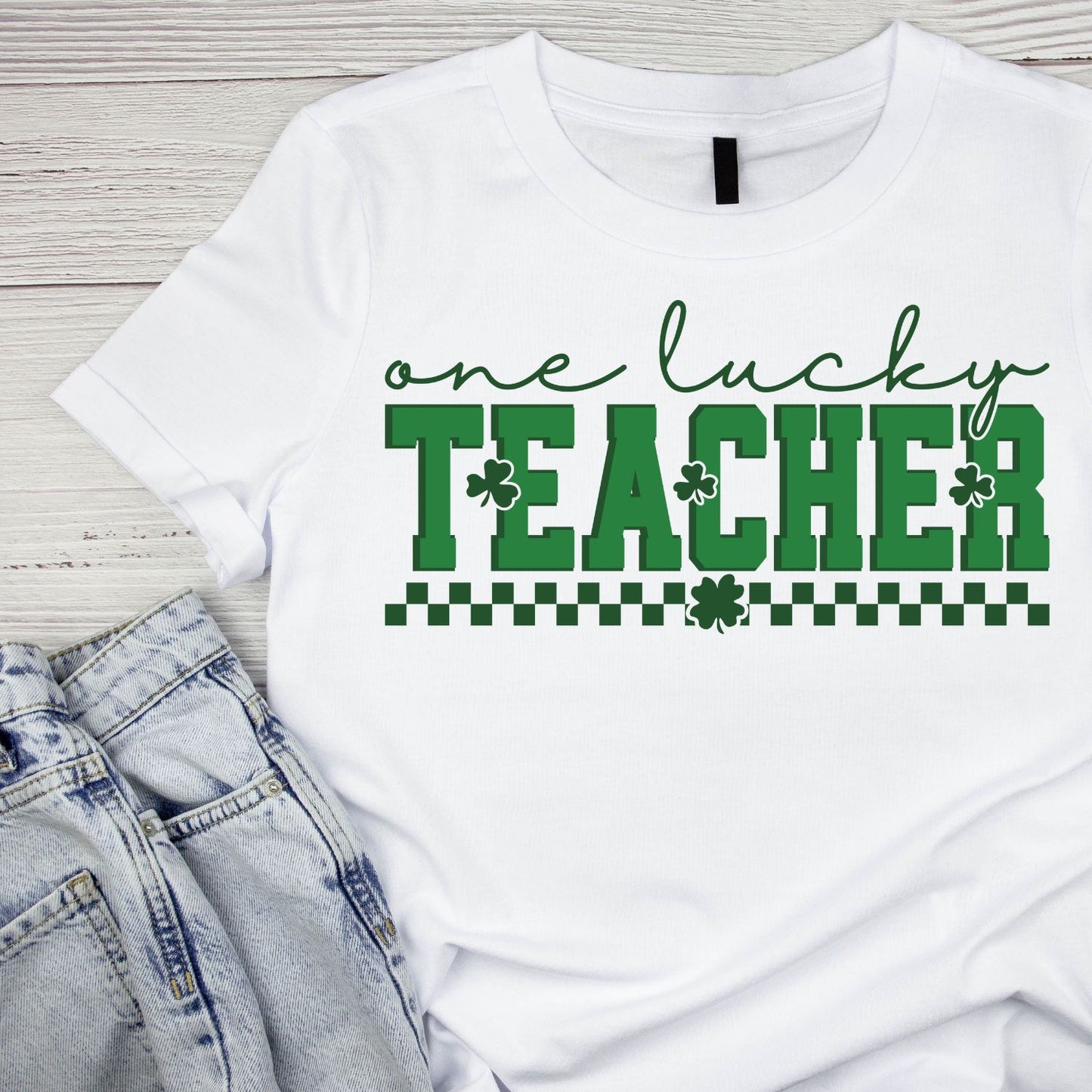 One Lucky Teacher T-shirt | St Patrick’s Day T-shirt |