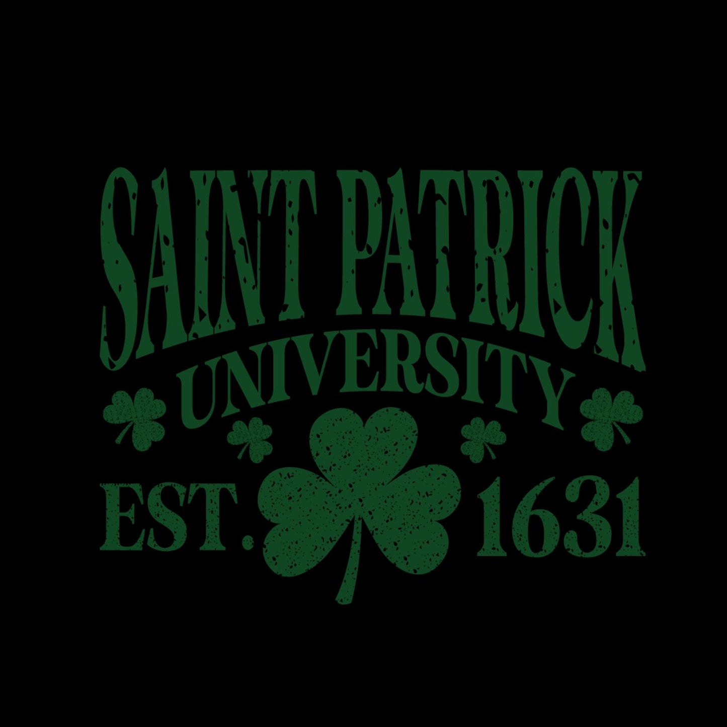 Saint Patrick University EST 1631 T-shirt | St Patrick’s Day T-shirt | Shamrock