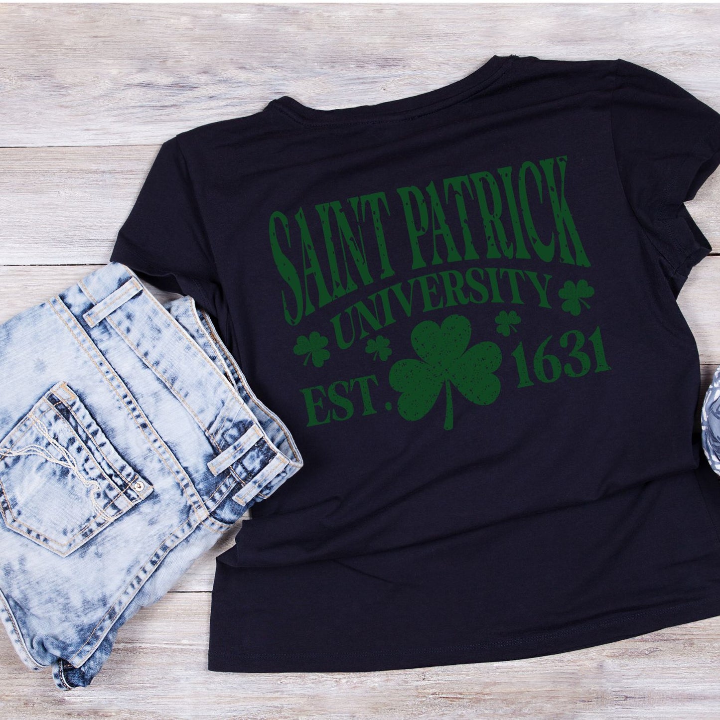 Saint Patrick University EST 1631 T-shirt | St Patrick’s Day T-shirt | Shamrock