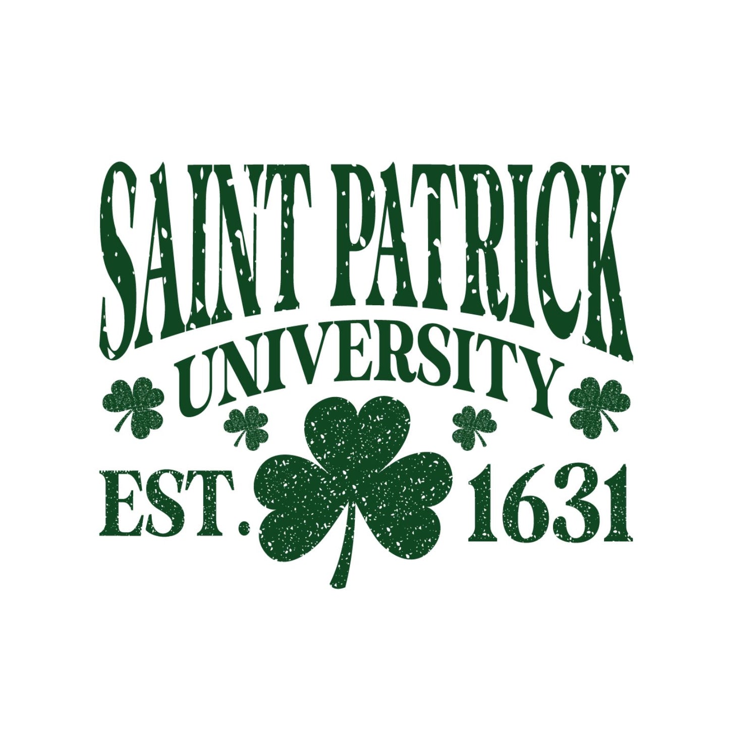 Saint Patrick University EST 1631 T-shirt | St Patrick’s Day T-shirt | Shamrock