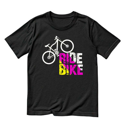 Ride Bike T-Shirt | Sports Graphic Tee | Bicycle Shirt