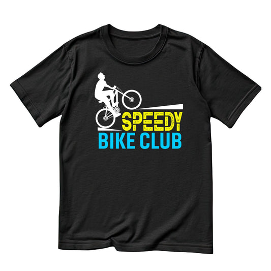 Speedy Bike Club T-Shirt | Sports Graphic Tee | Bicycle Shirt