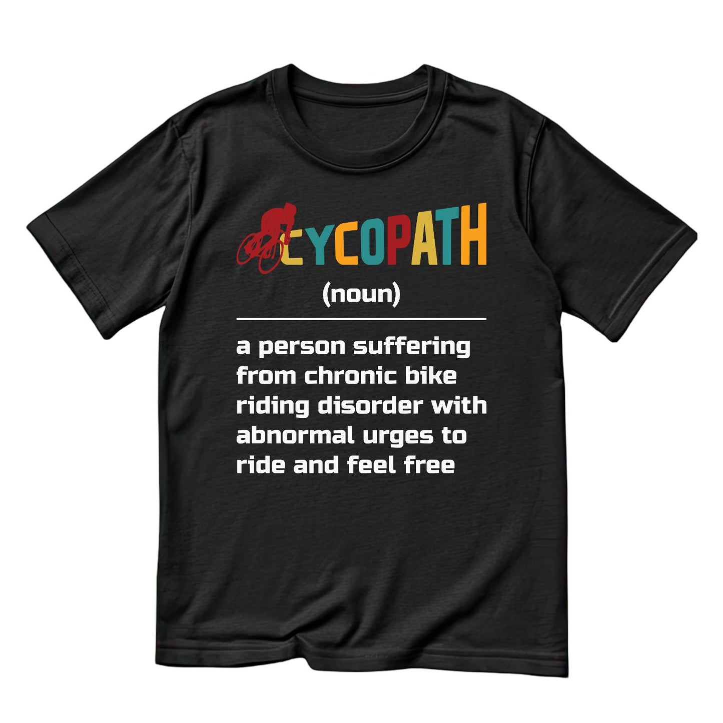 Cycopath Dictionary T-Shirt | Bicycle Graphic Tee | Cycle Shirt