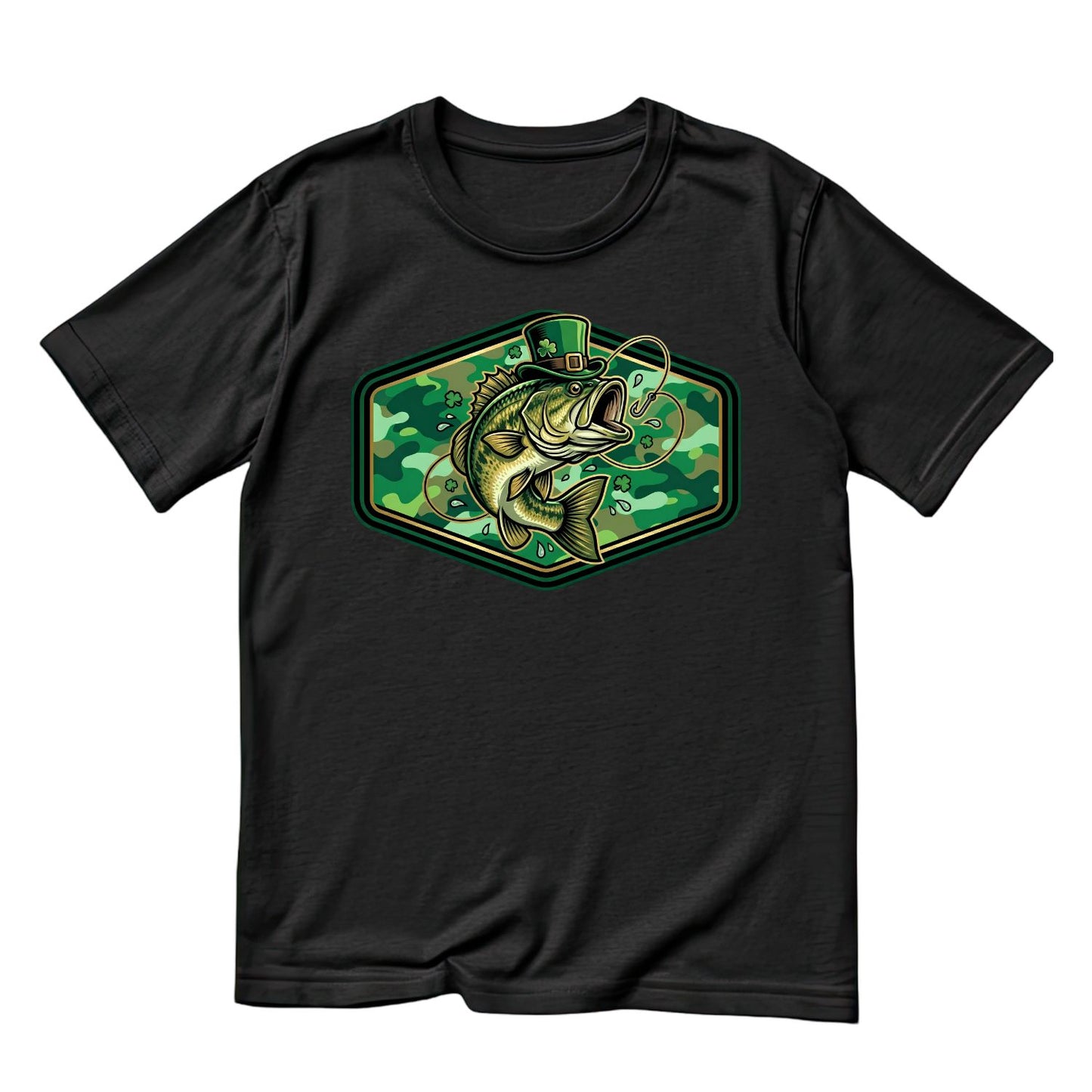 Fishing St. Patrick’s Day T-shirt | St Patrick’s Day T-shirt | Shamrock