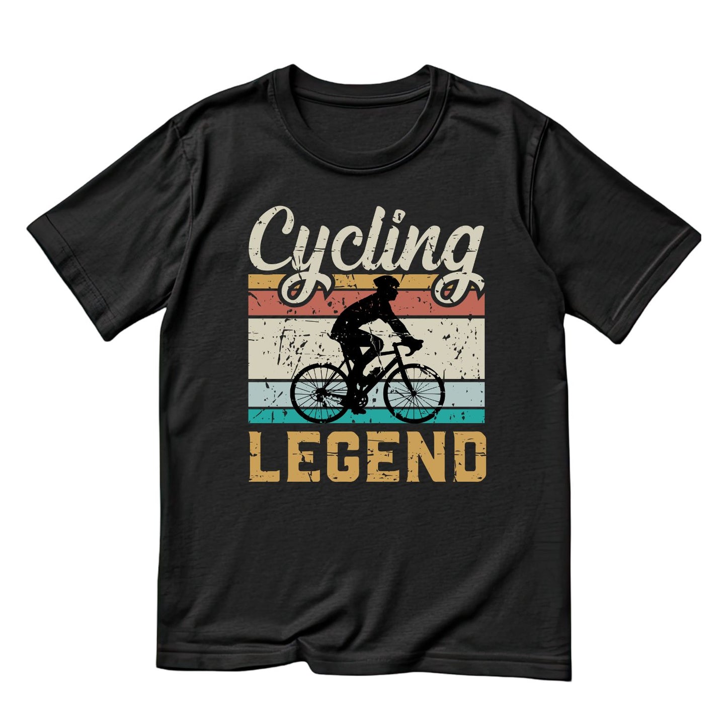 Cycling Legend T-Shirt | Bicycle Graphic Tee | Cycle Shirt