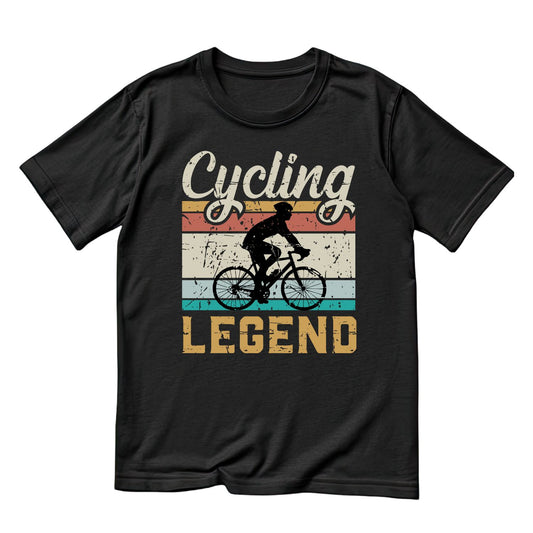 Cycling Legend T-Shirt | Bicycle Graphic Tee | Cycle Shirt