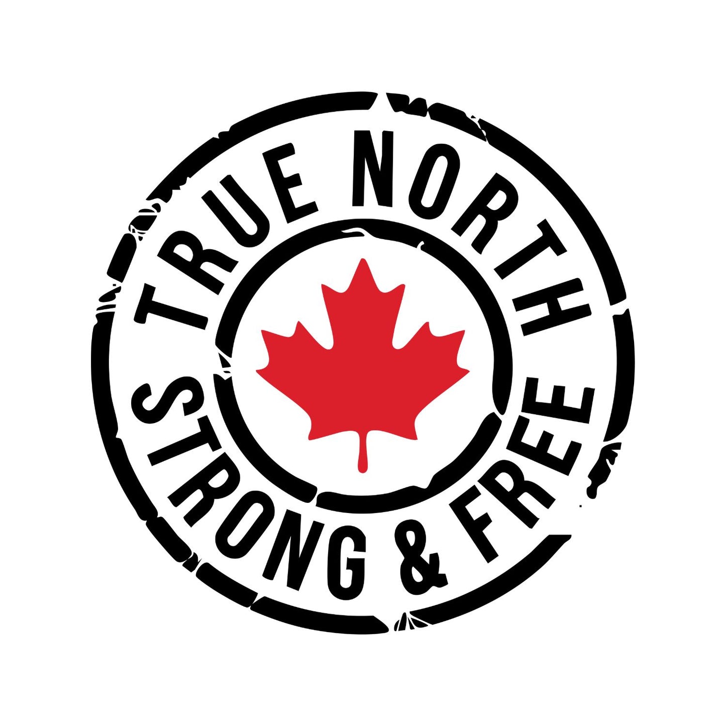 True North Strong T-Shirt | July 1st Graphic Tee | Canada Day Shirt