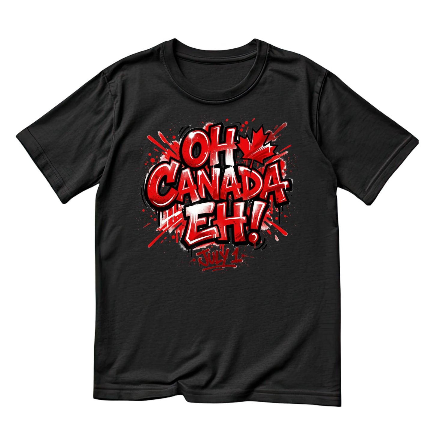 Oh Canada Eh July 1stT-Shirt | July 1st Graphic Tee | Canada Day Shirt
