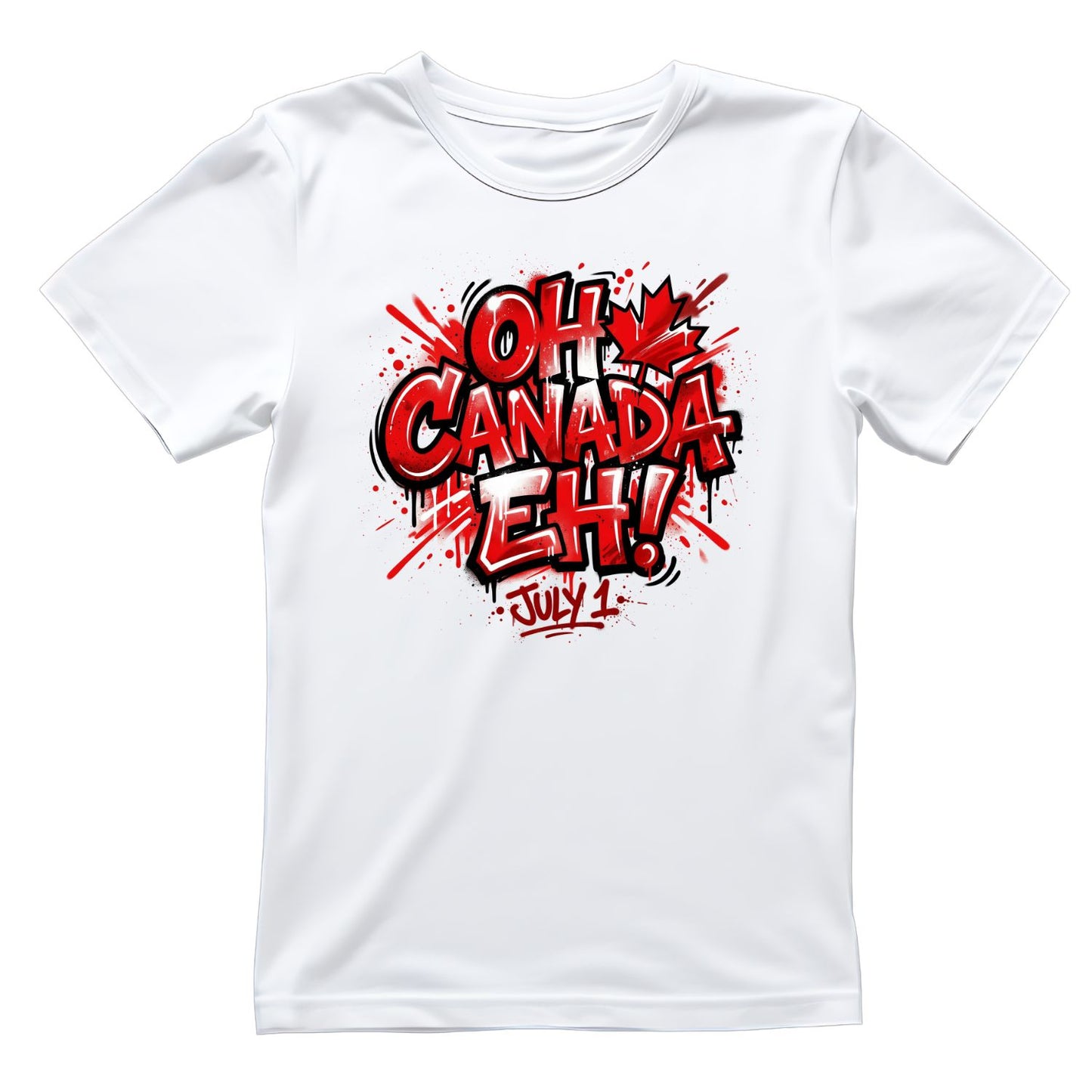 Oh Canada Eh July 1stT-Shirt | July 1st Graphic Tee | Canada Day Shirt