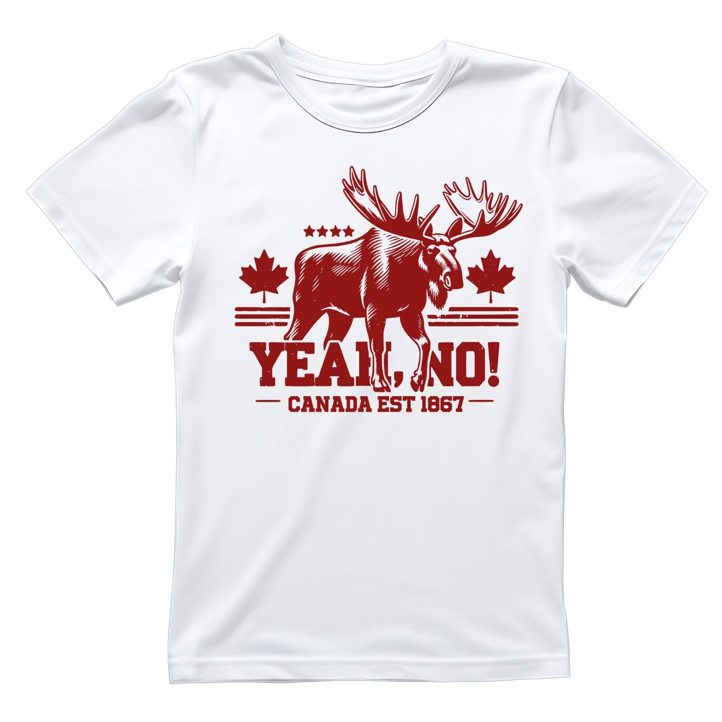 Yeah, No! Canada EST 1867 T-Shirt | July 1st Graphic Tee | Canada Day Shirt