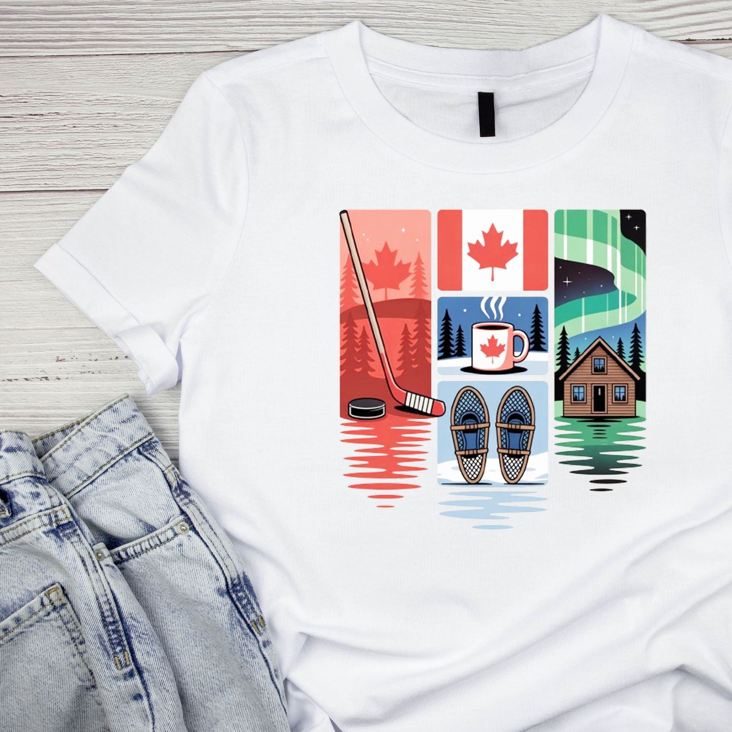 Canada Sports T-Shirt | July 1st Graphic Tee | Canada Day Shirt