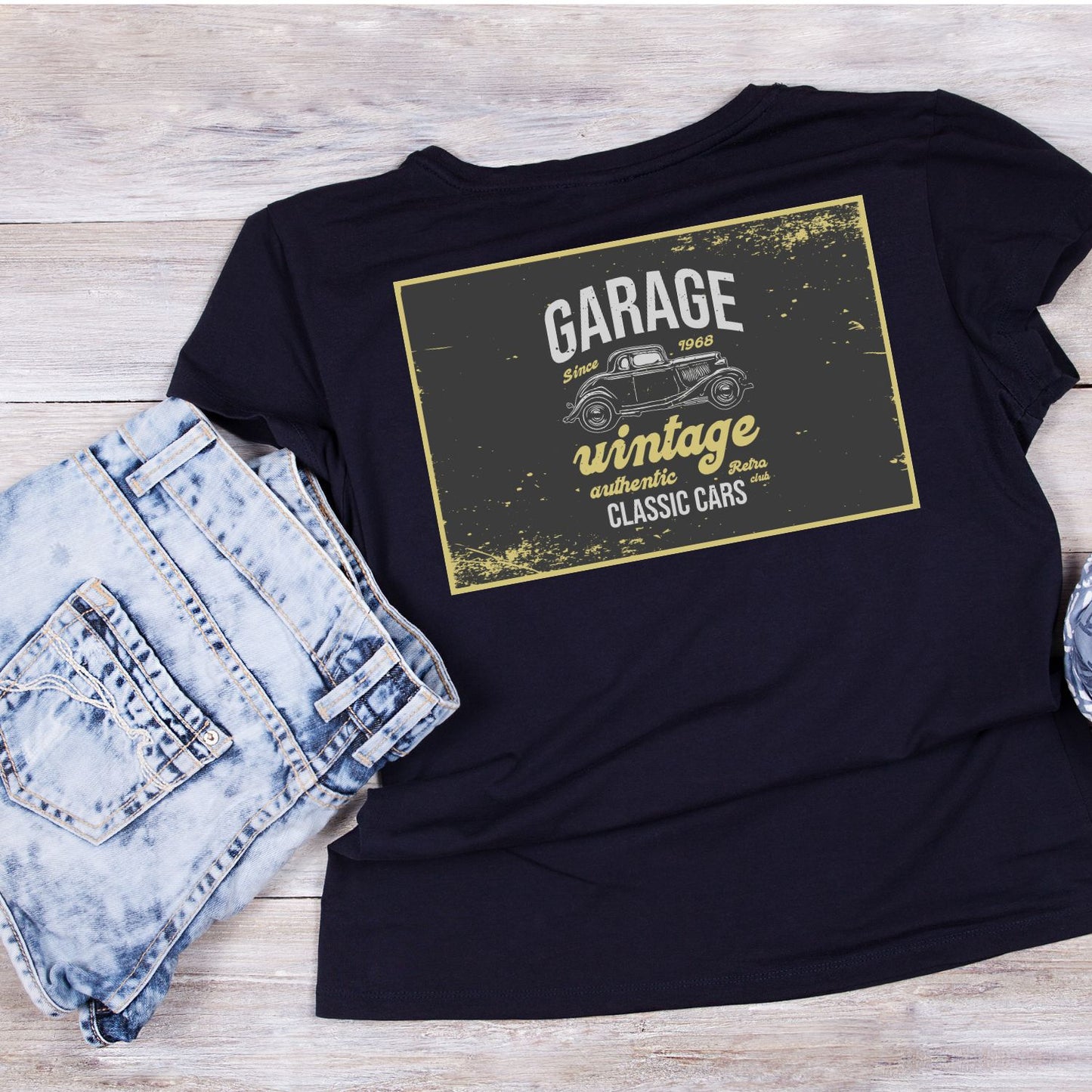 Cars Since 1968 Vintage Authentic Club Classic Cars T-shirt |  Cars | Mechanic | Mens