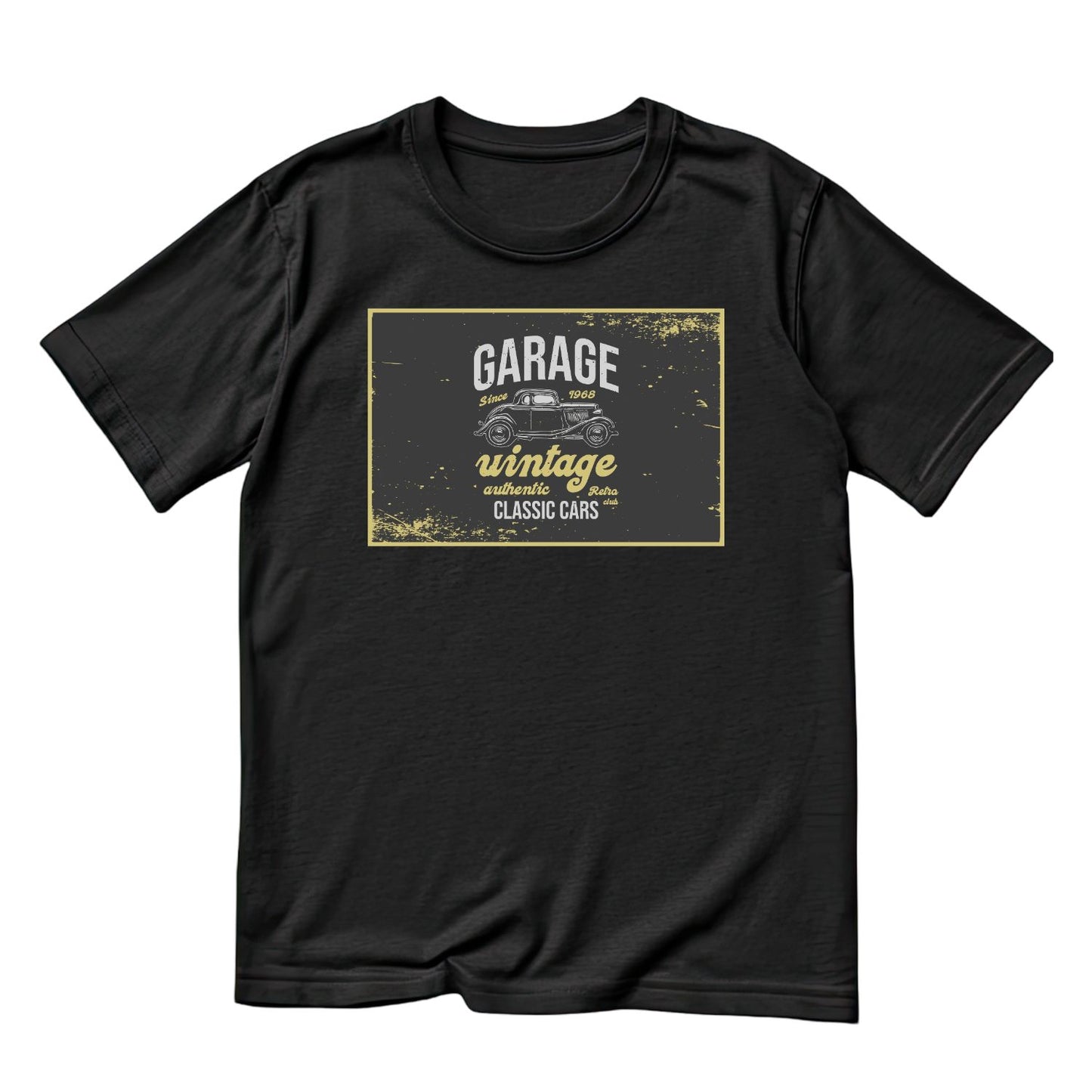 Cars Since 1968 Vintage Authentic Club Classic Cars T-shirt |  Cars | Mechanic | Mens
