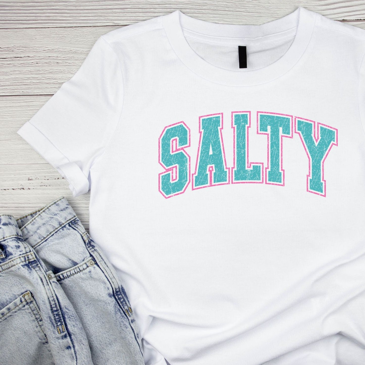 Salty T-Shirt | Summer Graphic Tee | Beach Shirt