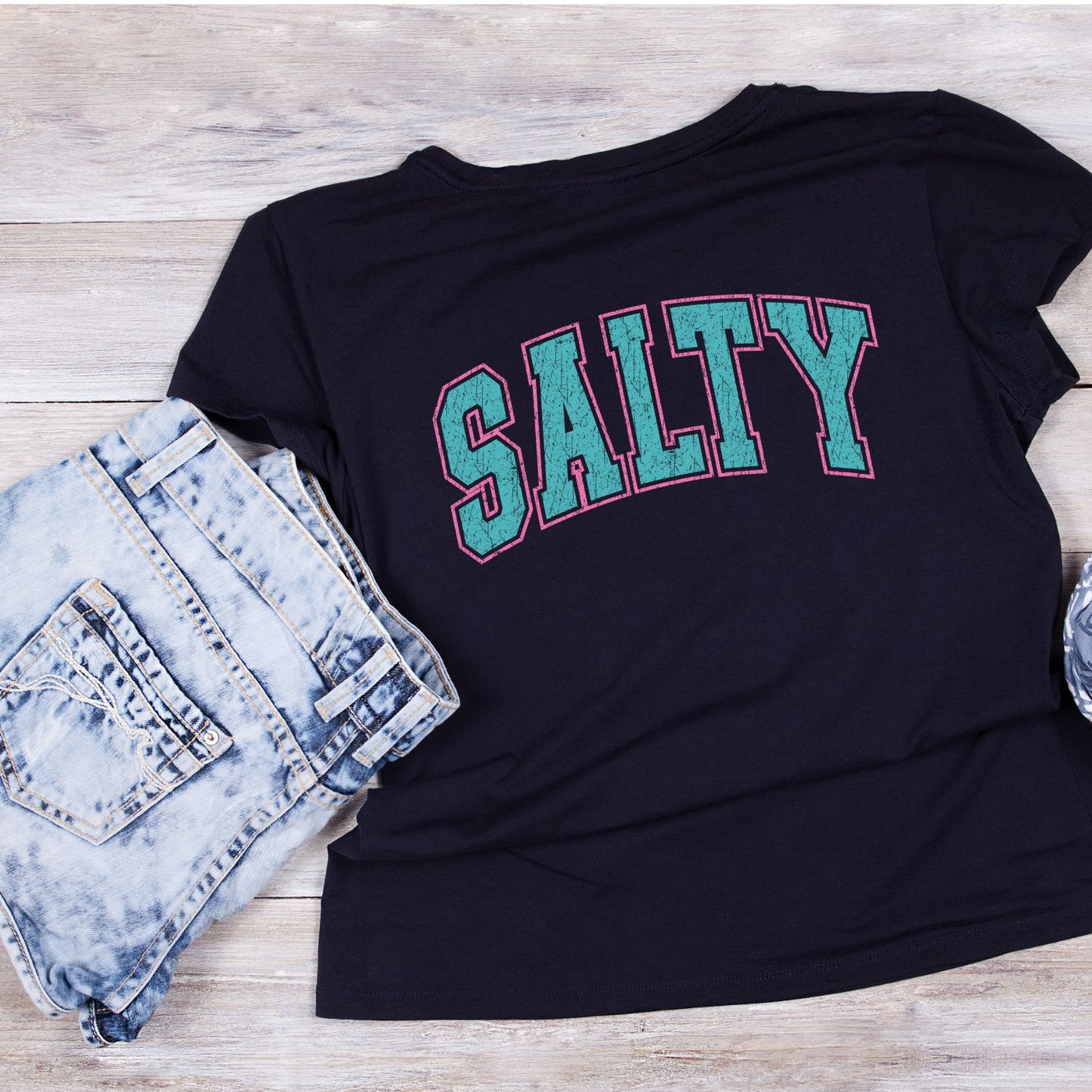 Salty T-Shirt | Summer Graphic Tee | Beach Shirt