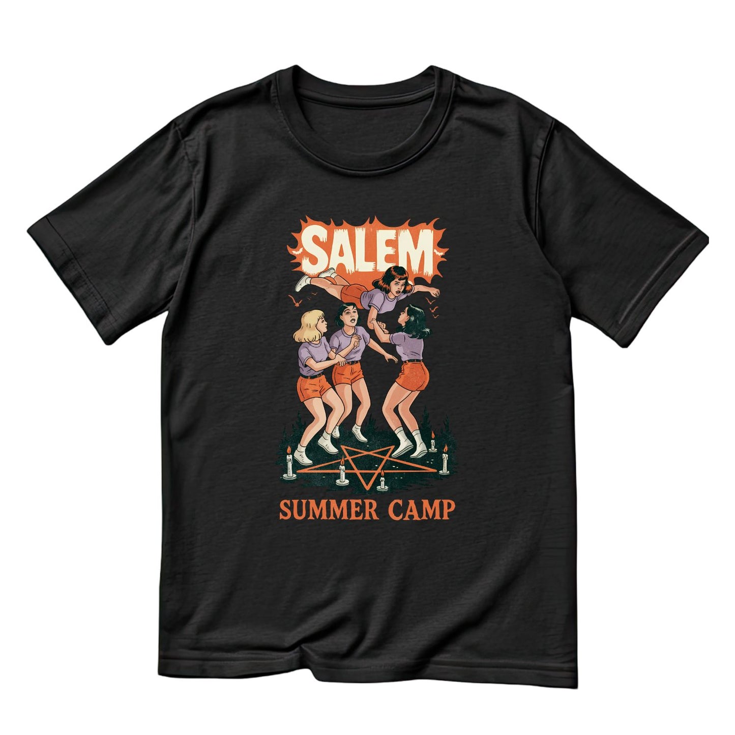 Salem Summer Camp T-Shirt | Summer Graphic Tee | Witches Shirt
