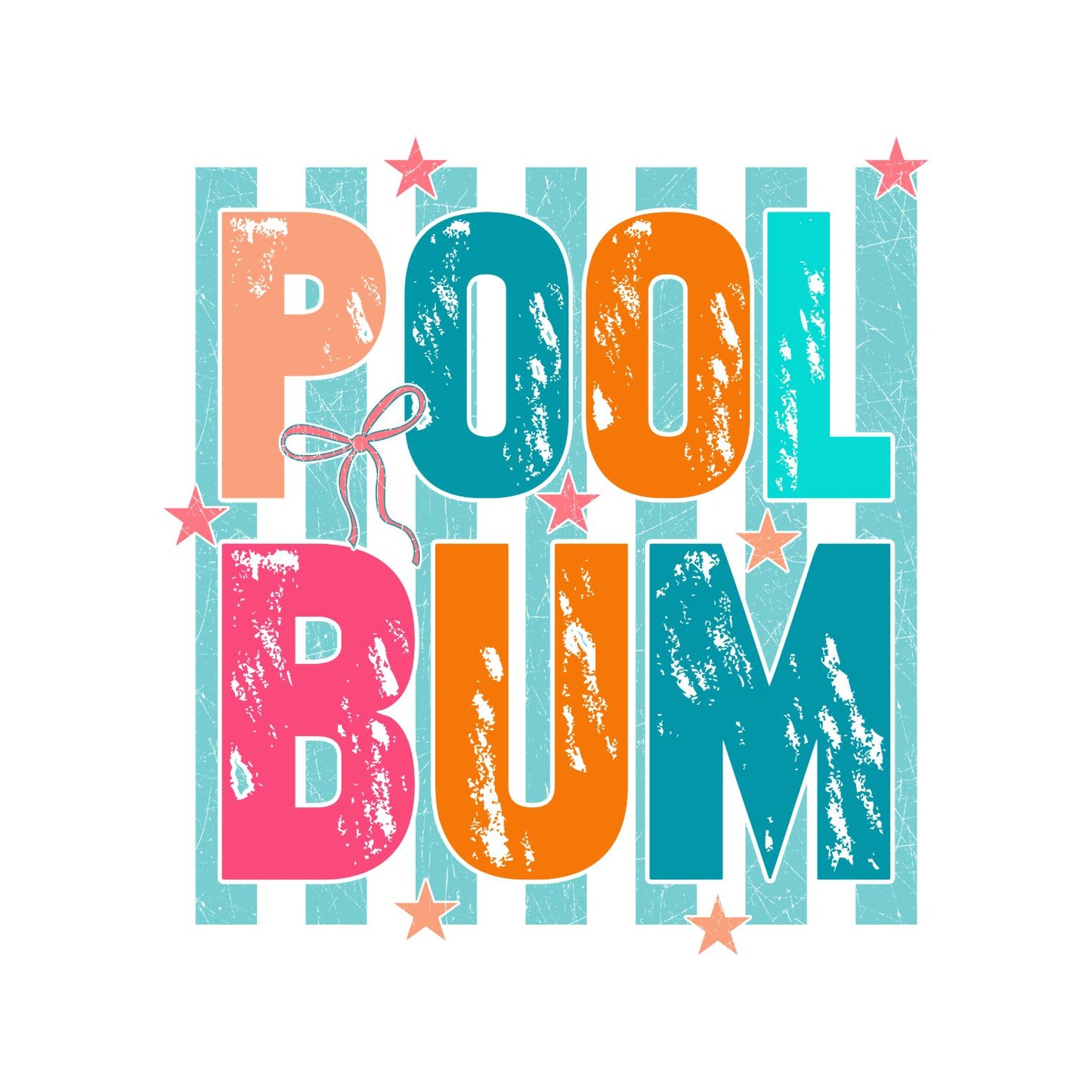 Pool Bum T-Shirt | Summer Graphic Tee | Beach Shirt
