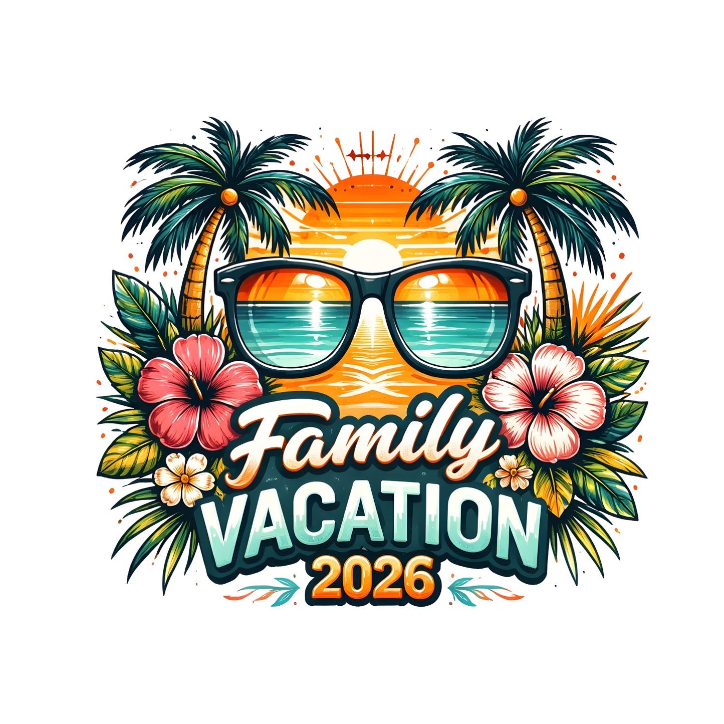 Family Vacation 2026 T-Shirt | Summer Graphic Tee | Beach Shirt