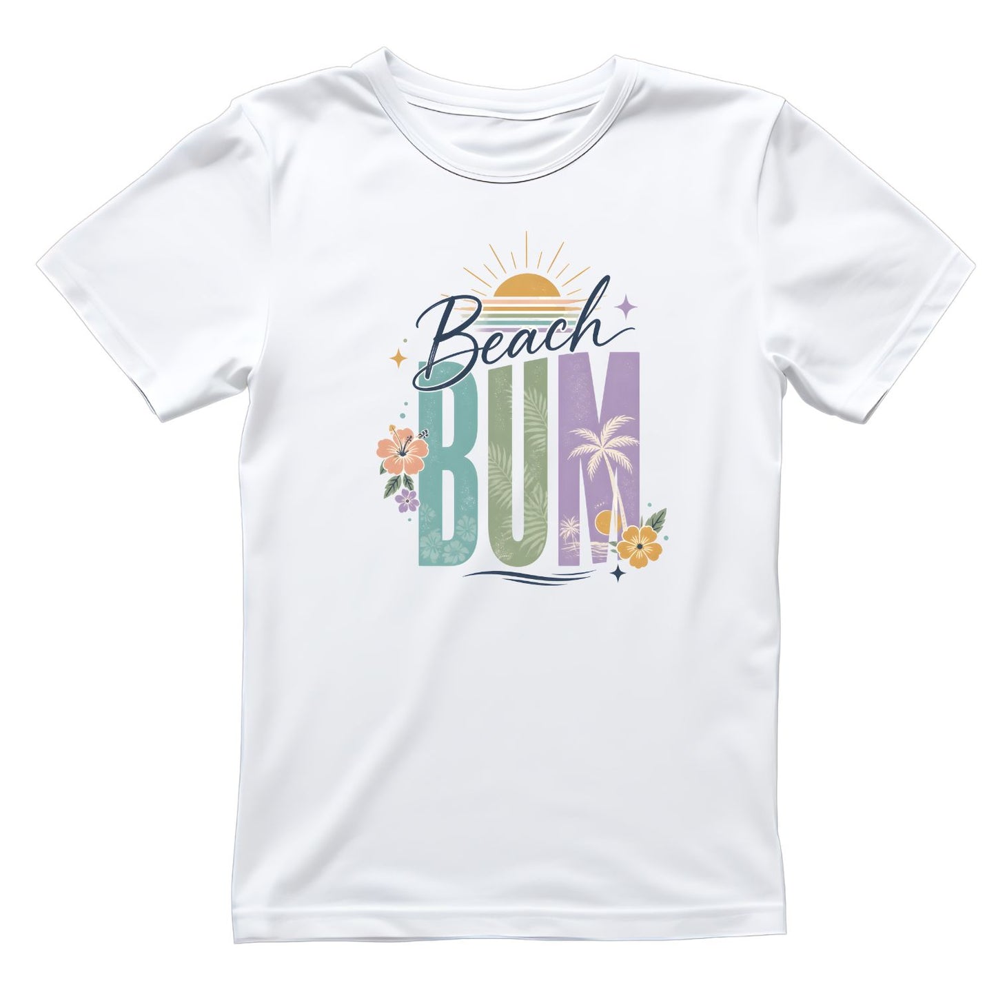 Beach Bum T-Shirt | Summer Graphic Tee | Beach Shirt
