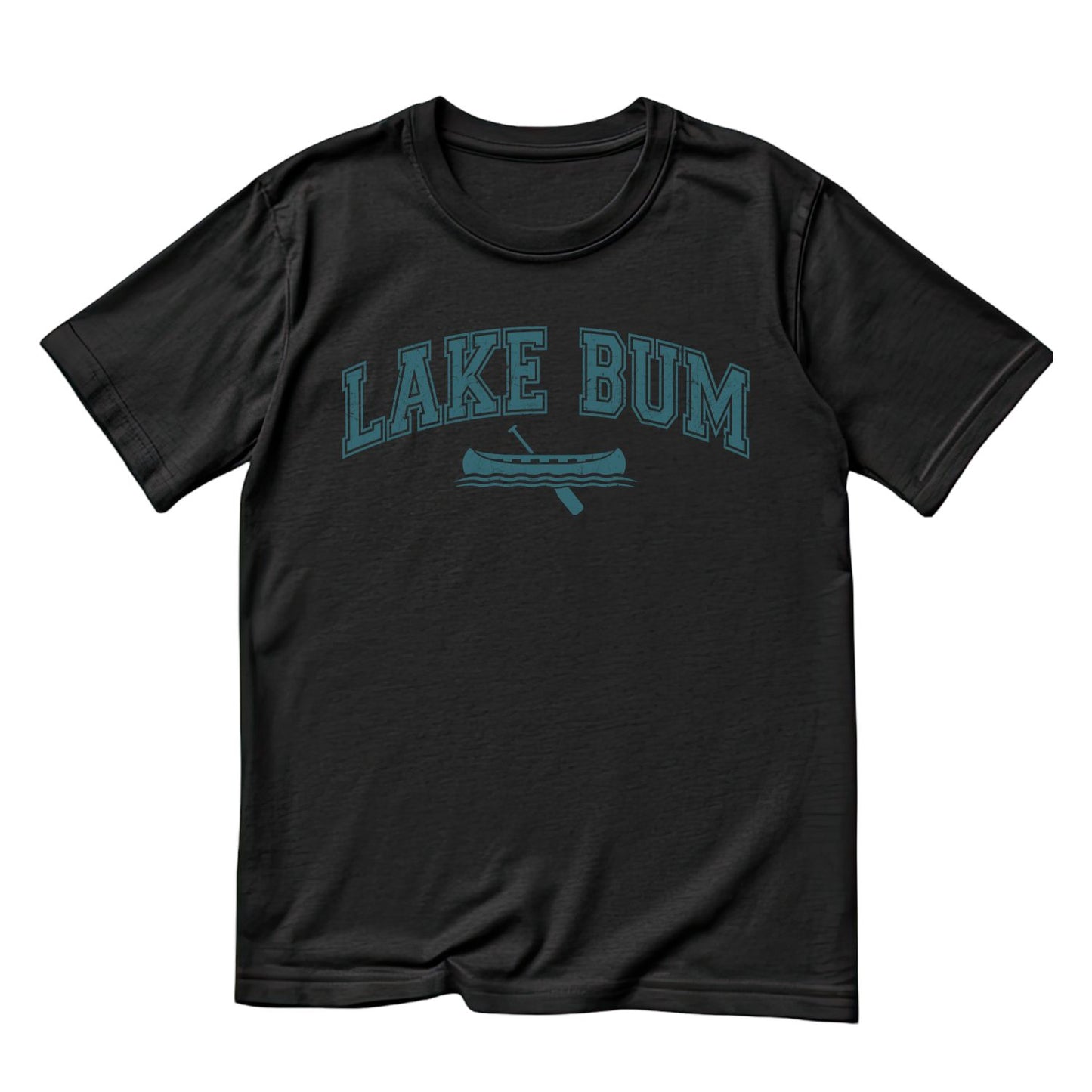 Lake Bum Canoe T-Shirt | Summer Graphic Tee | Beach Shirt