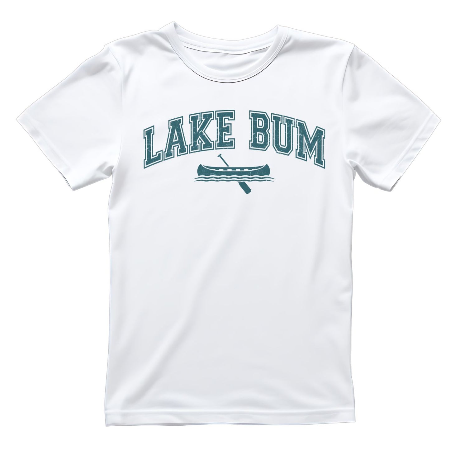 Lake Bum Canoe T-Shirt | Summer Graphic Tee | Beach Shirt