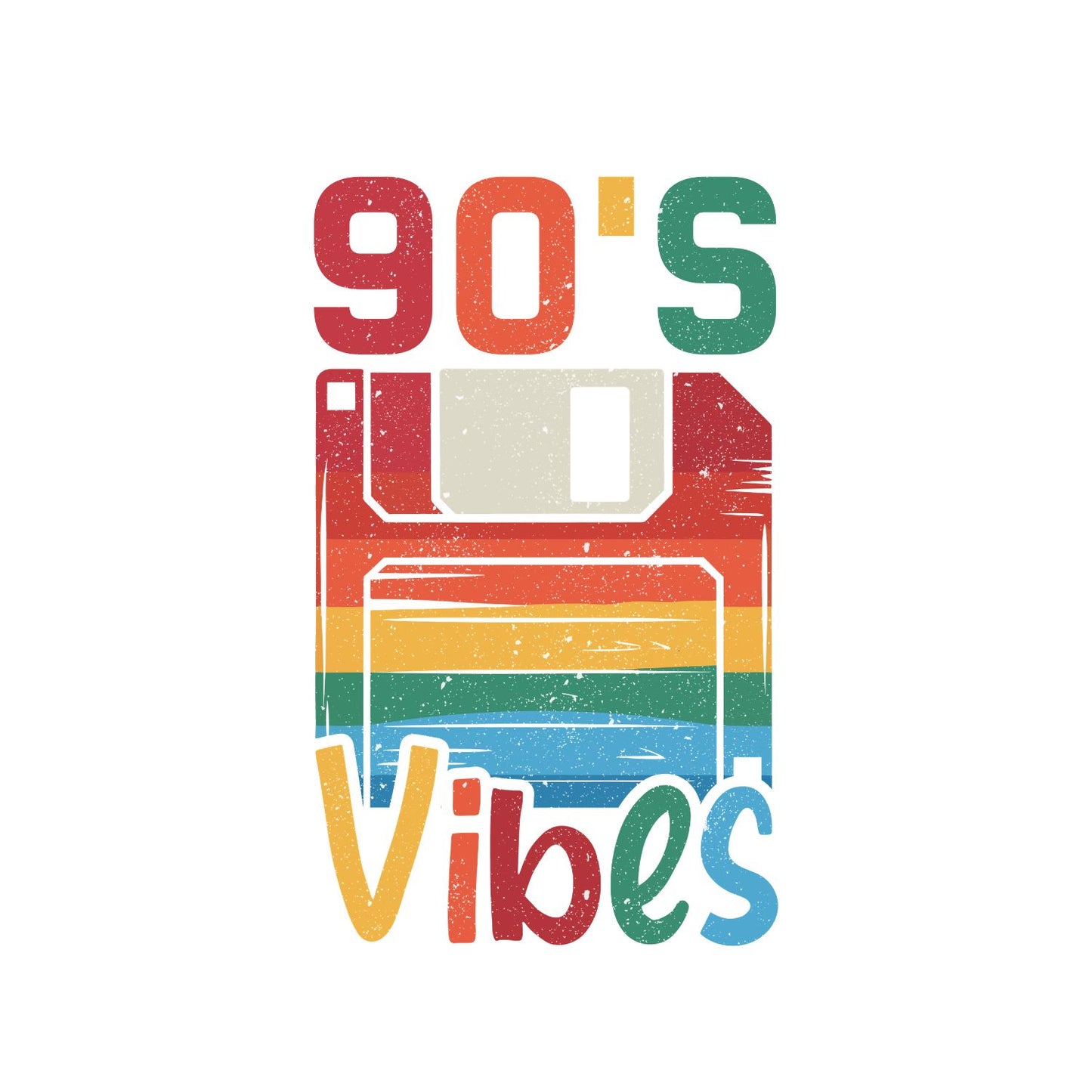 90’s Vibes Disk T-Shirt | Retro Graphic Tee | Vintage Shirt