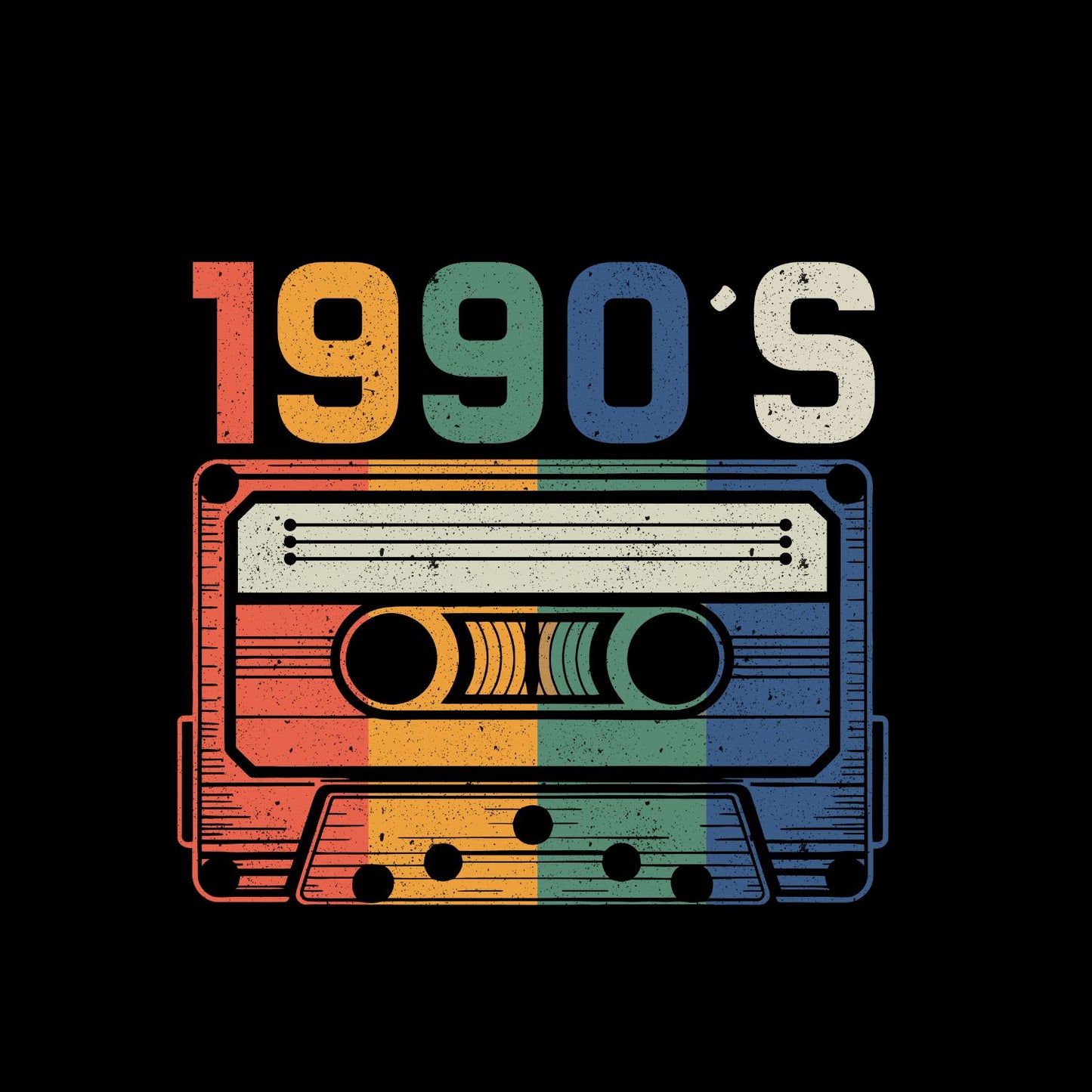 1990’s Cassette T-Shirt | Retro Graphic Tee | Vintage Shirt