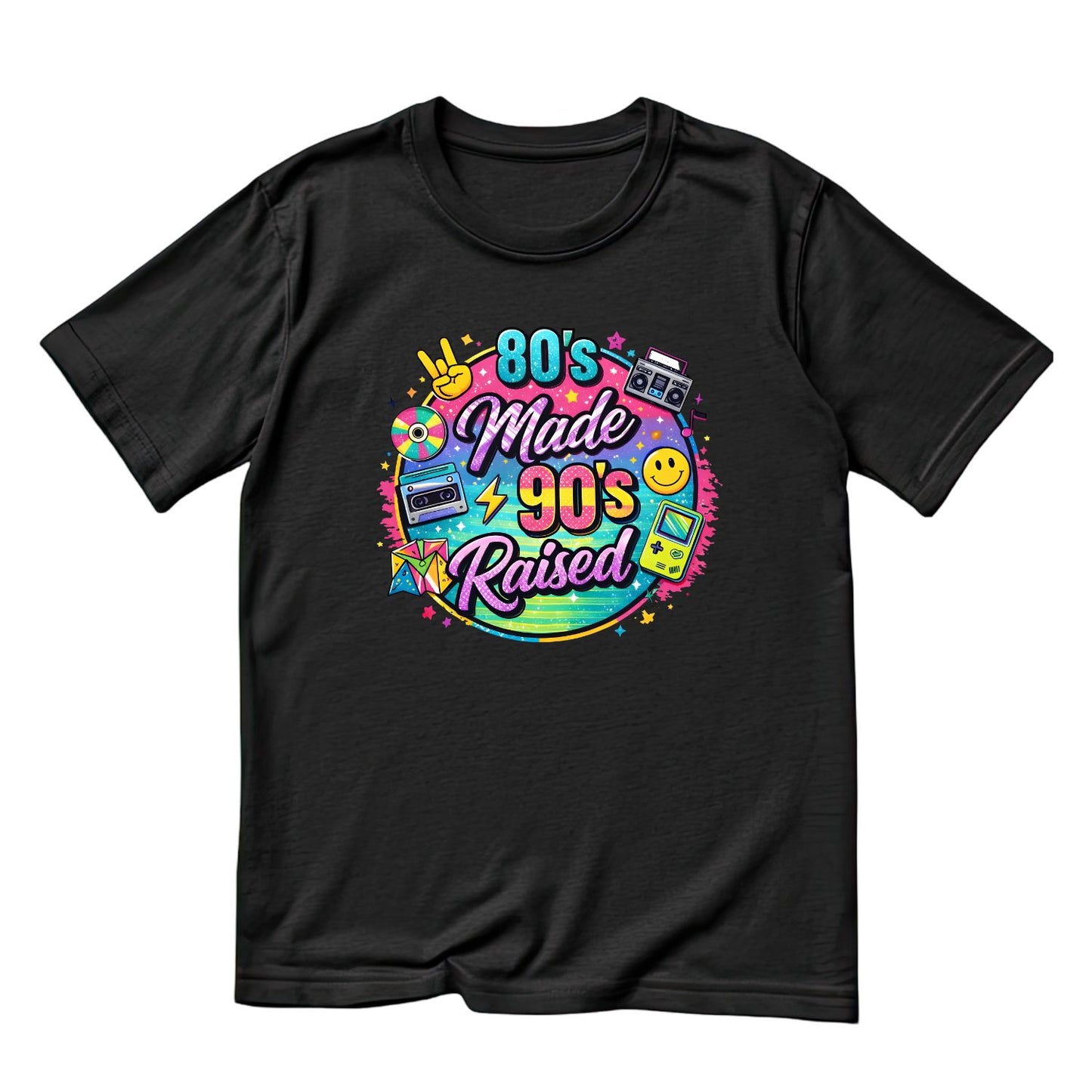 80’s Made 90’s Raised T-Shirt | Retro Graphic Tee | Vintage Shirt
