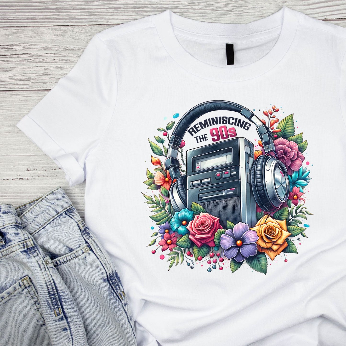 Reminiscing the 90’s T-Shirt | Retro Graphic Tee | Vintage Shirt