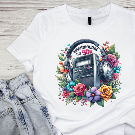 Reminiscing the 90’s T-Shirt | Retro Graphic Tee | Vintage Shirt