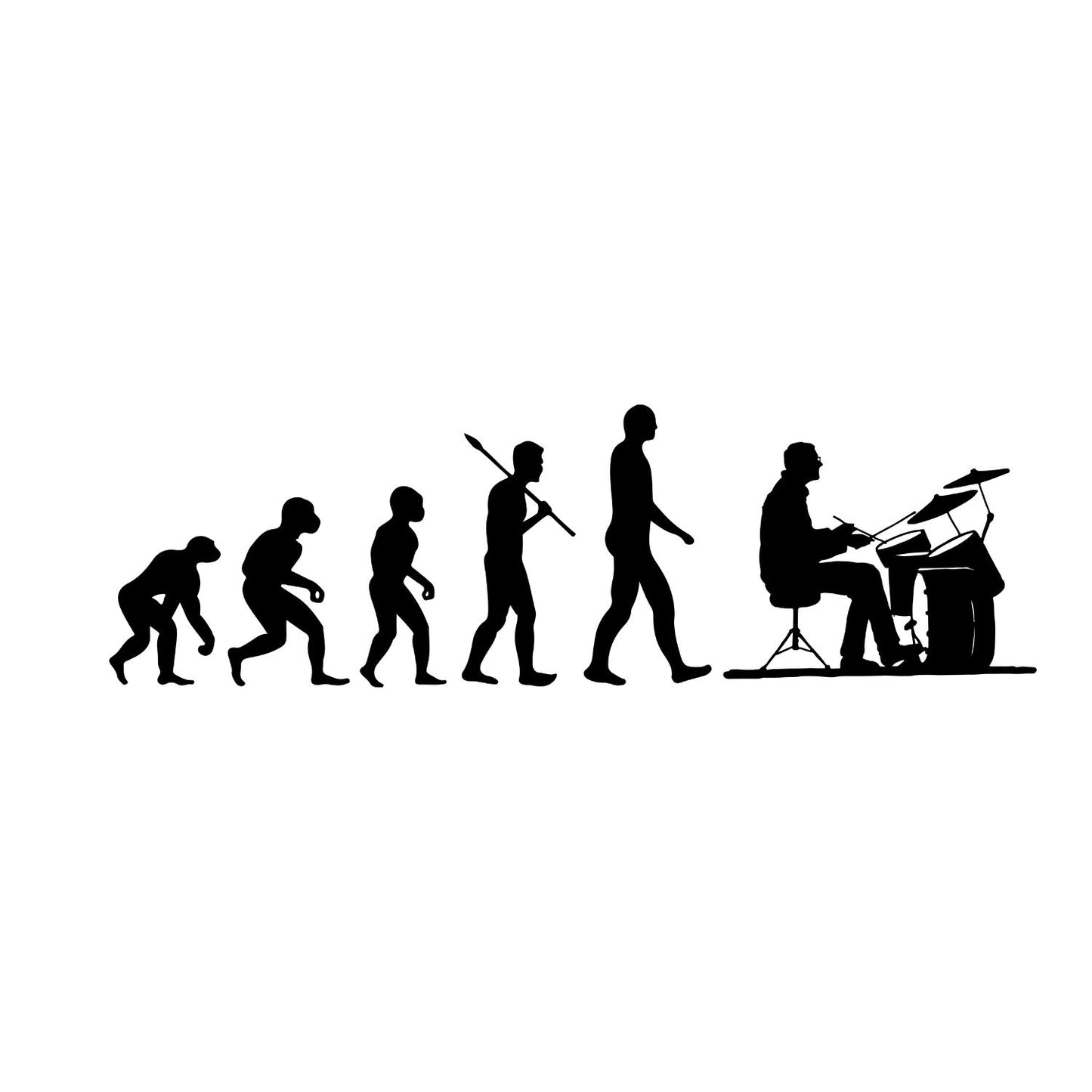 Evolution Drummer T-shirt | Music | Band | Graphic Tee