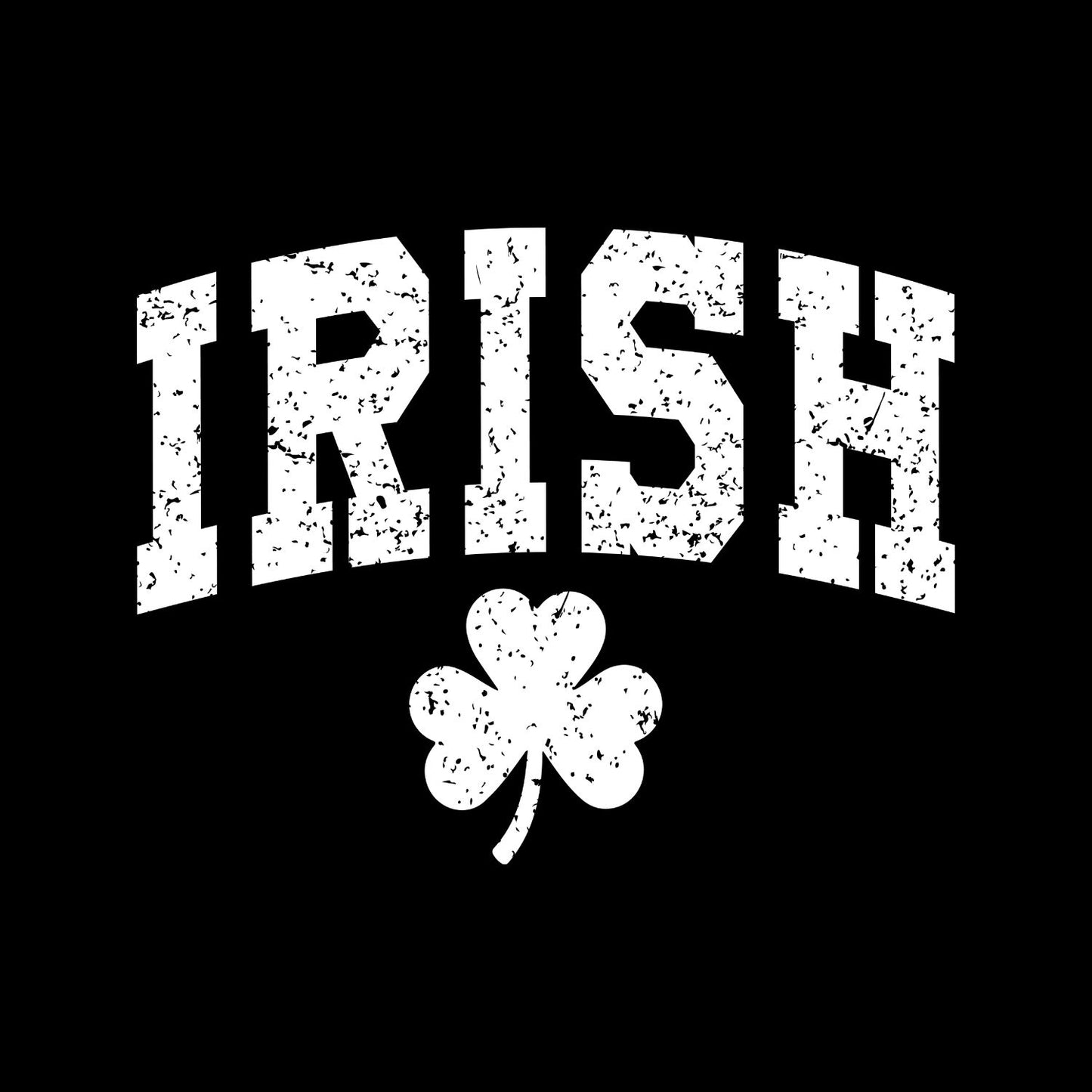 Clover Campus Irish Varsity T-shirt | St Patrick’s Day T-shirt | Shamrock | Graphic Tee | Printed Shirt