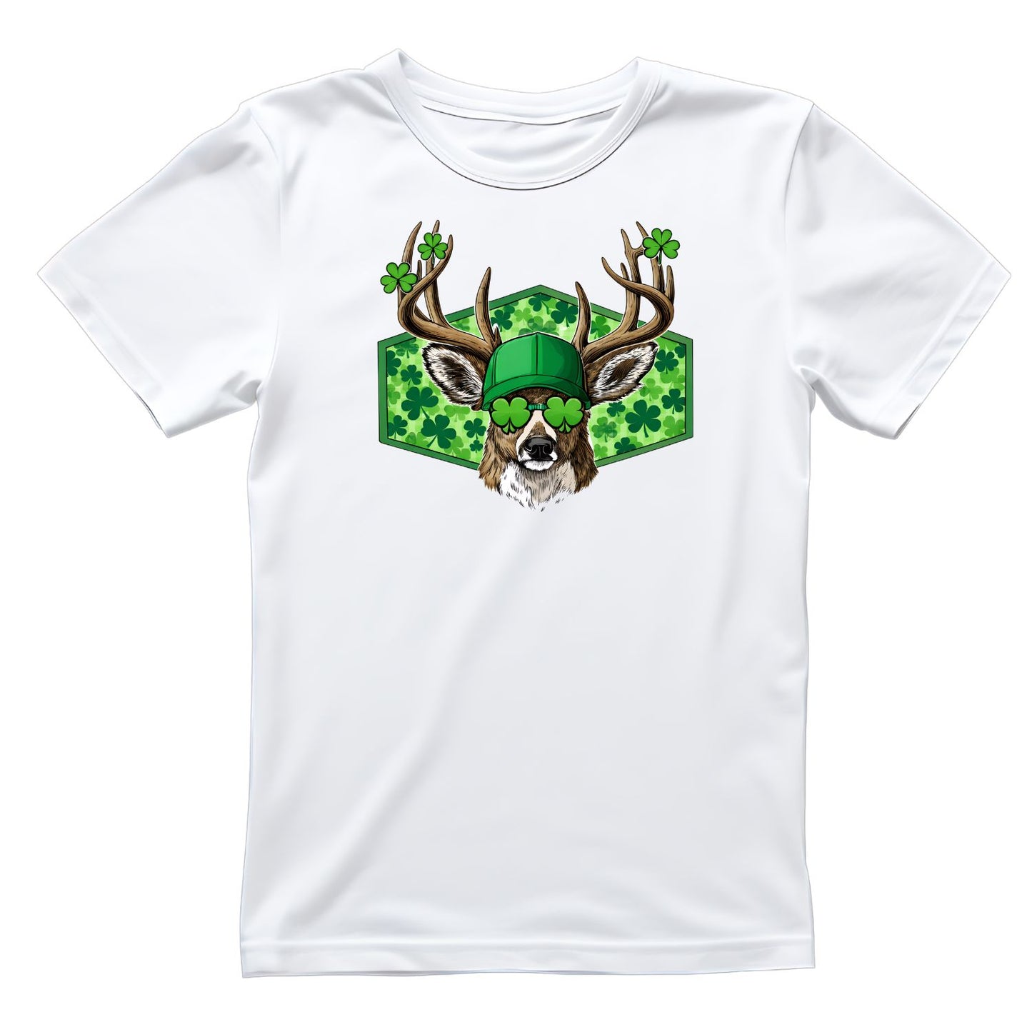 Clover King Buck Swagger T-shirt | St Patrick’s Day T-shirt | Shamrock | Graphic Tee | Printed Shirt | St. Paddy’s