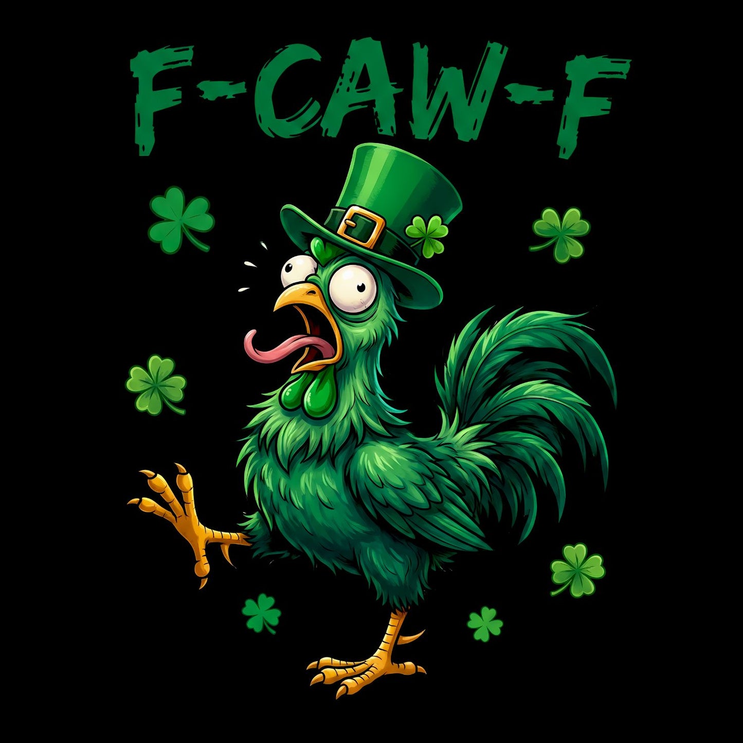 F-CAW-F T-shirt | St Patrick’s Day T-shirt | Shamrock | Graphic Tee | Printed Shirt | St. Paddy’s