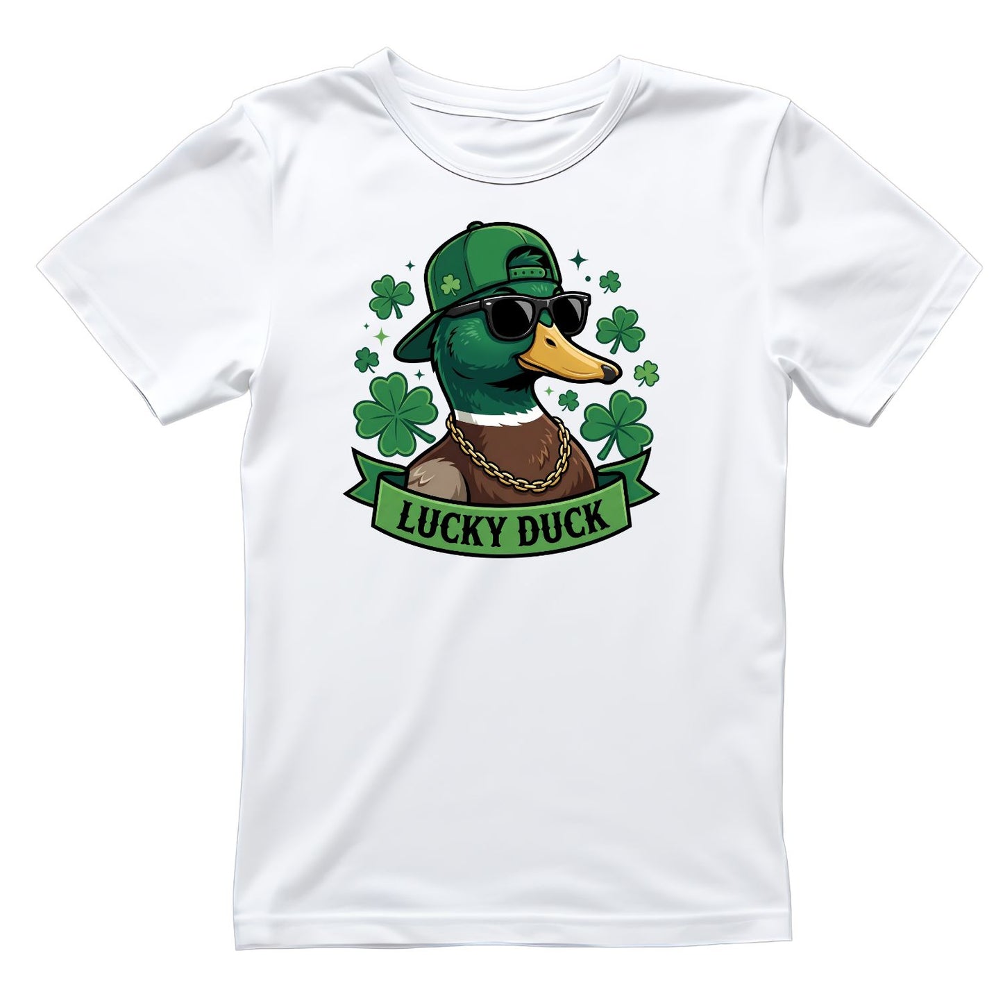Lucky Duck St Patrick’s day T-shirt | St Patrick’s Day T-shirt | Shamrock | Graphic Tee | Printed Shirt | St. Paddy’s