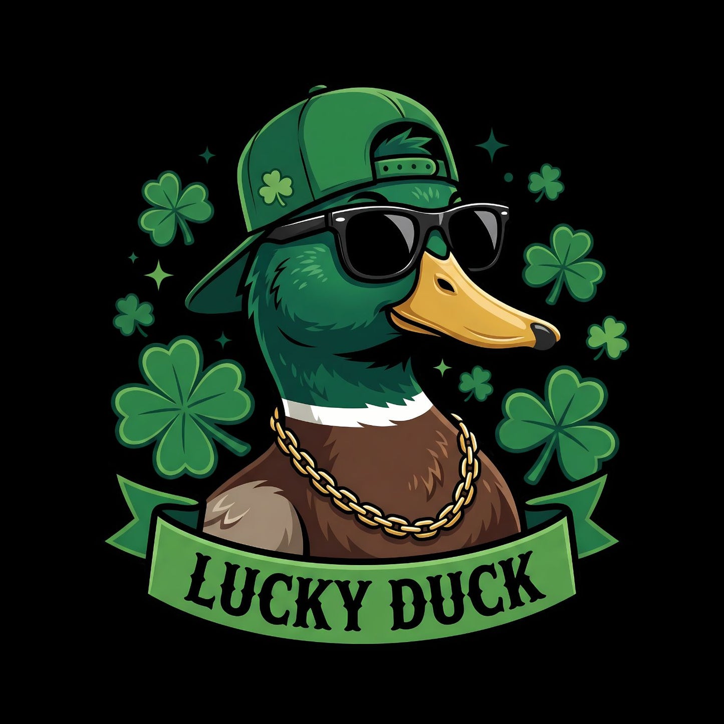 Lucky Duck St Patrick’s day T-shirt | St Patrick’s Day T-shirt | Shamrock | Graphic Tee | Printed Shirt | St. Paddy’s