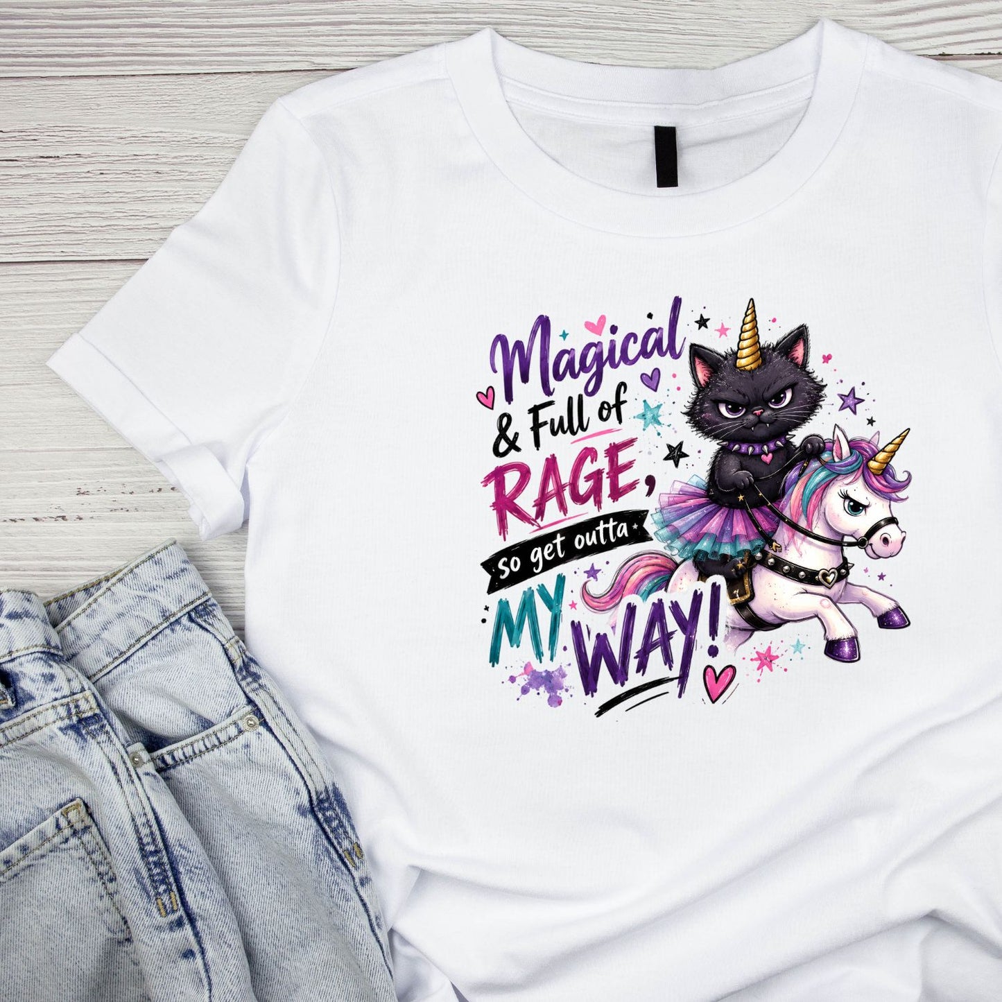 I Like The Sound You Make When You Shut Up T-Shirt | Cat Graphic Tee | Sarcasm Shirt (Copy)
