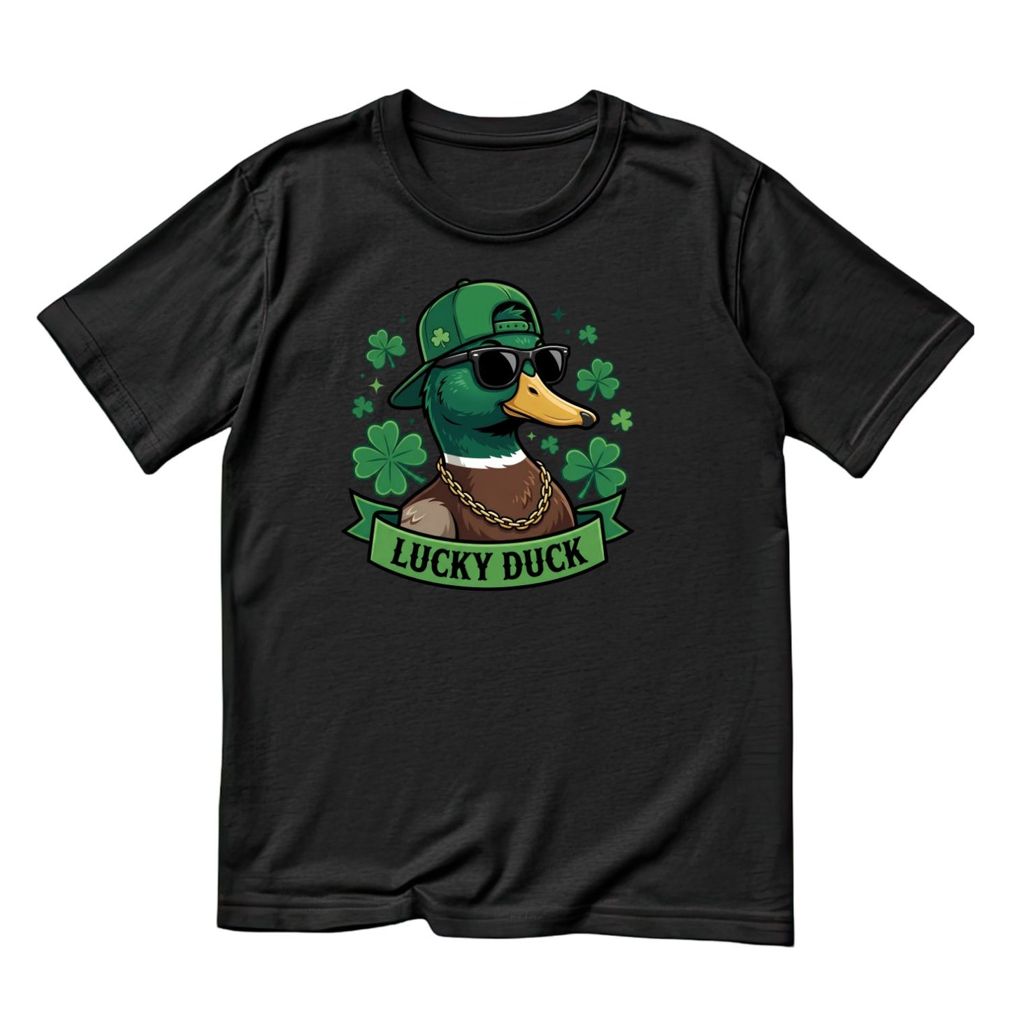 Lucky Duck St Patrick’s day T-shirt | St Patrick’s Day T-shirt | Shamrock | Graphic Tee | Printed Shirt | St. Paddy’s